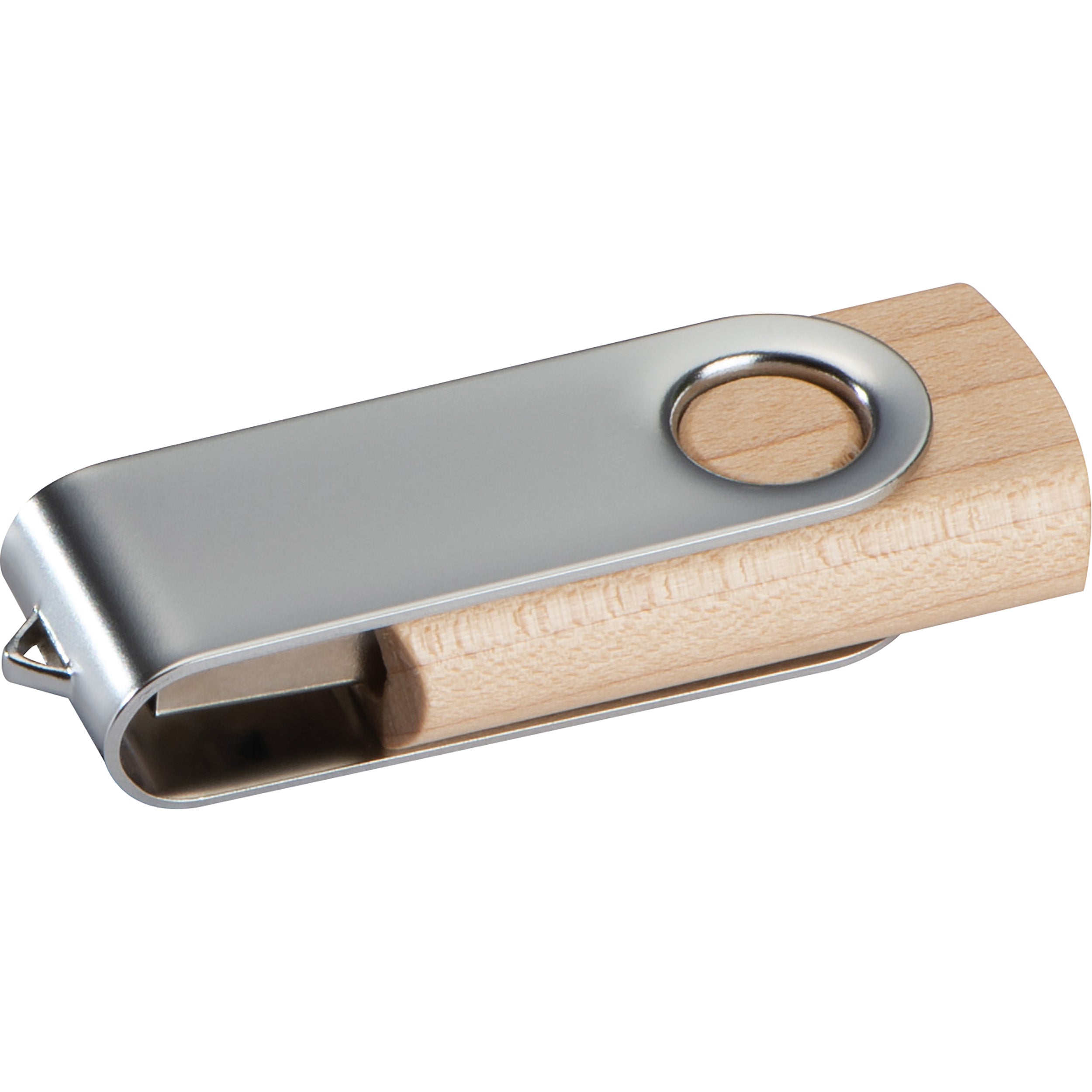 USB Stick aus hellem Holz 4 GB KLAUDIA