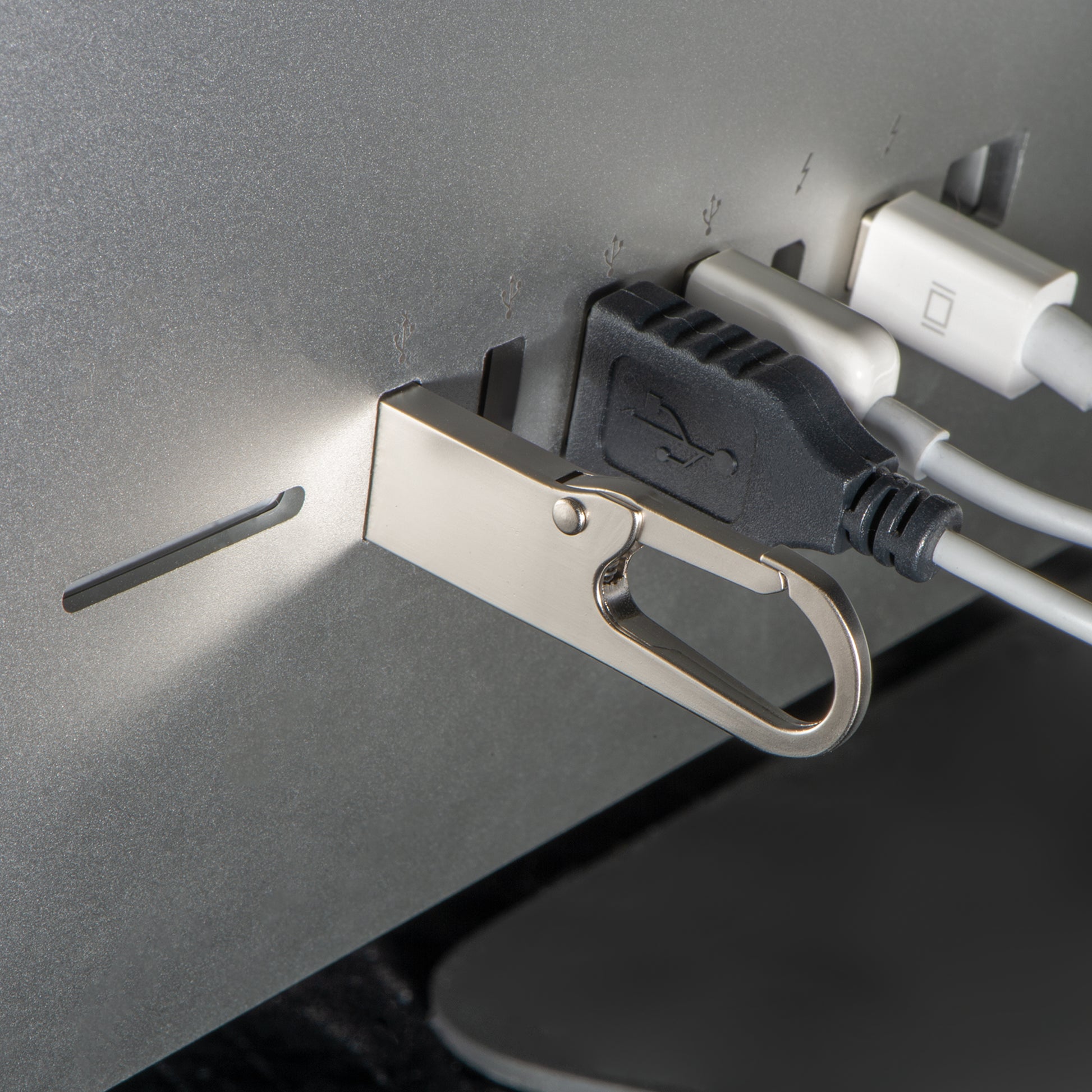 USB-Stick Metall mit Karabinerhaken 8 GB DONALD