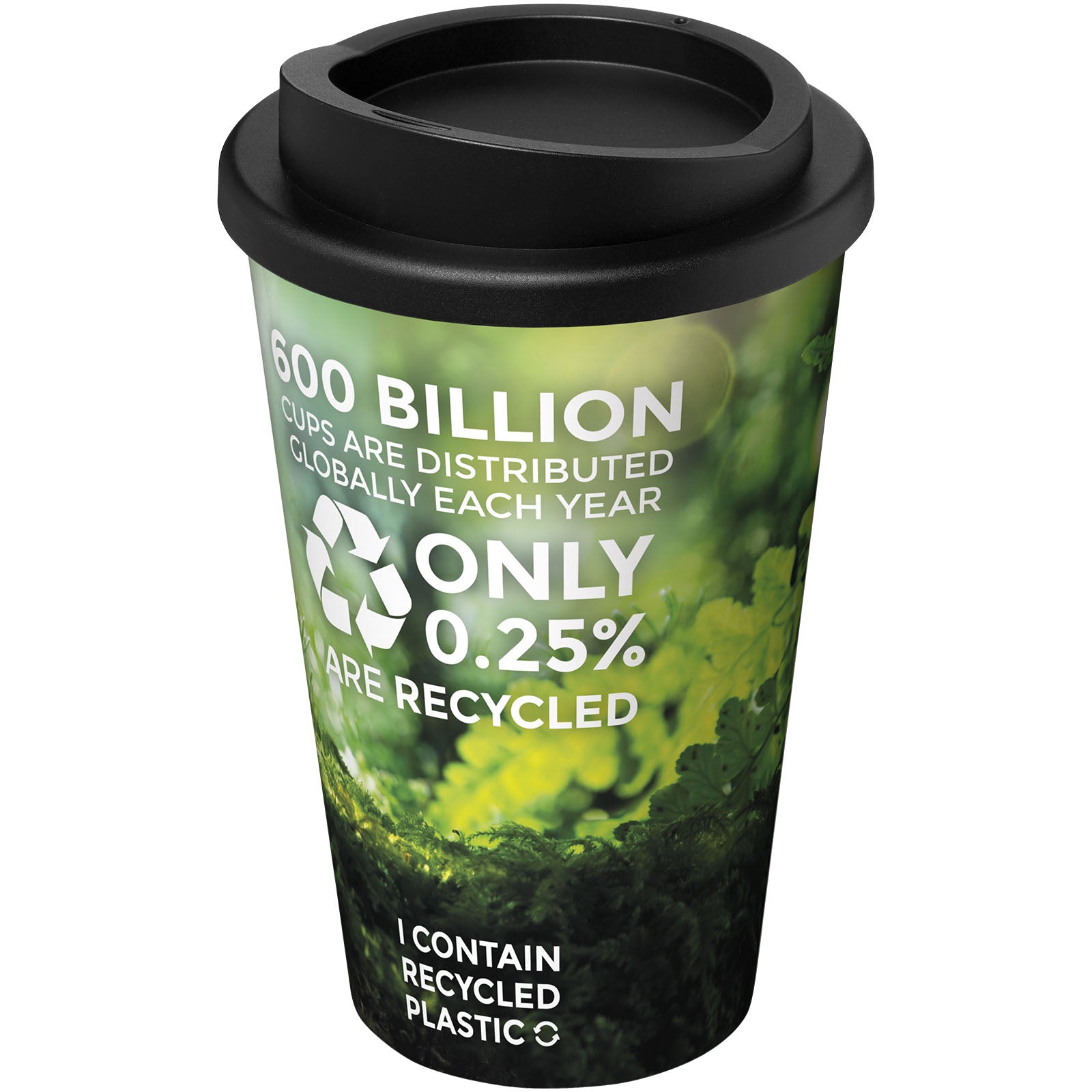 Brite-Americano® 350 ml Isolierbecher – Schwarz