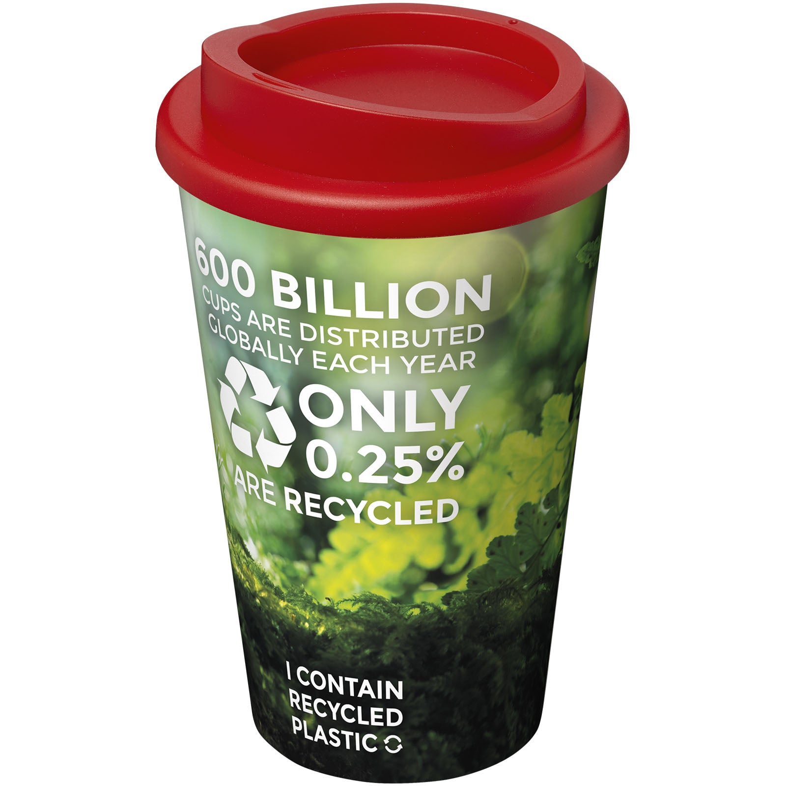 Brite-Americano® 350 ml Isolierbecher – Rot