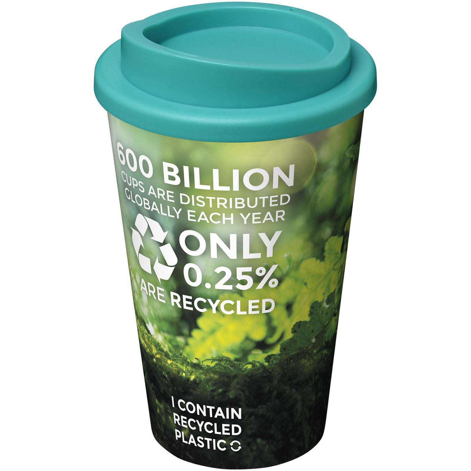Brite-Americano® 350 ml Isolierbecher – Aquablau