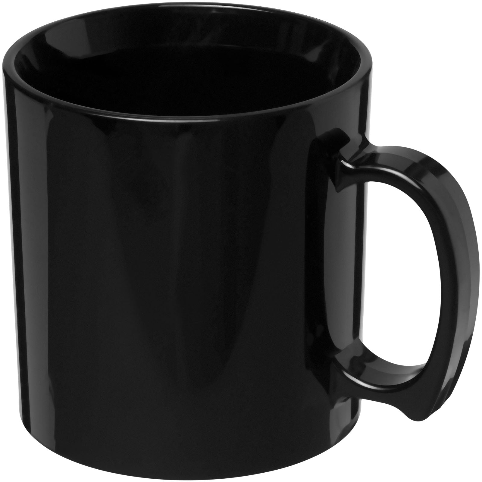 Standard 300 ml Kunststoffbecher – Schwarz