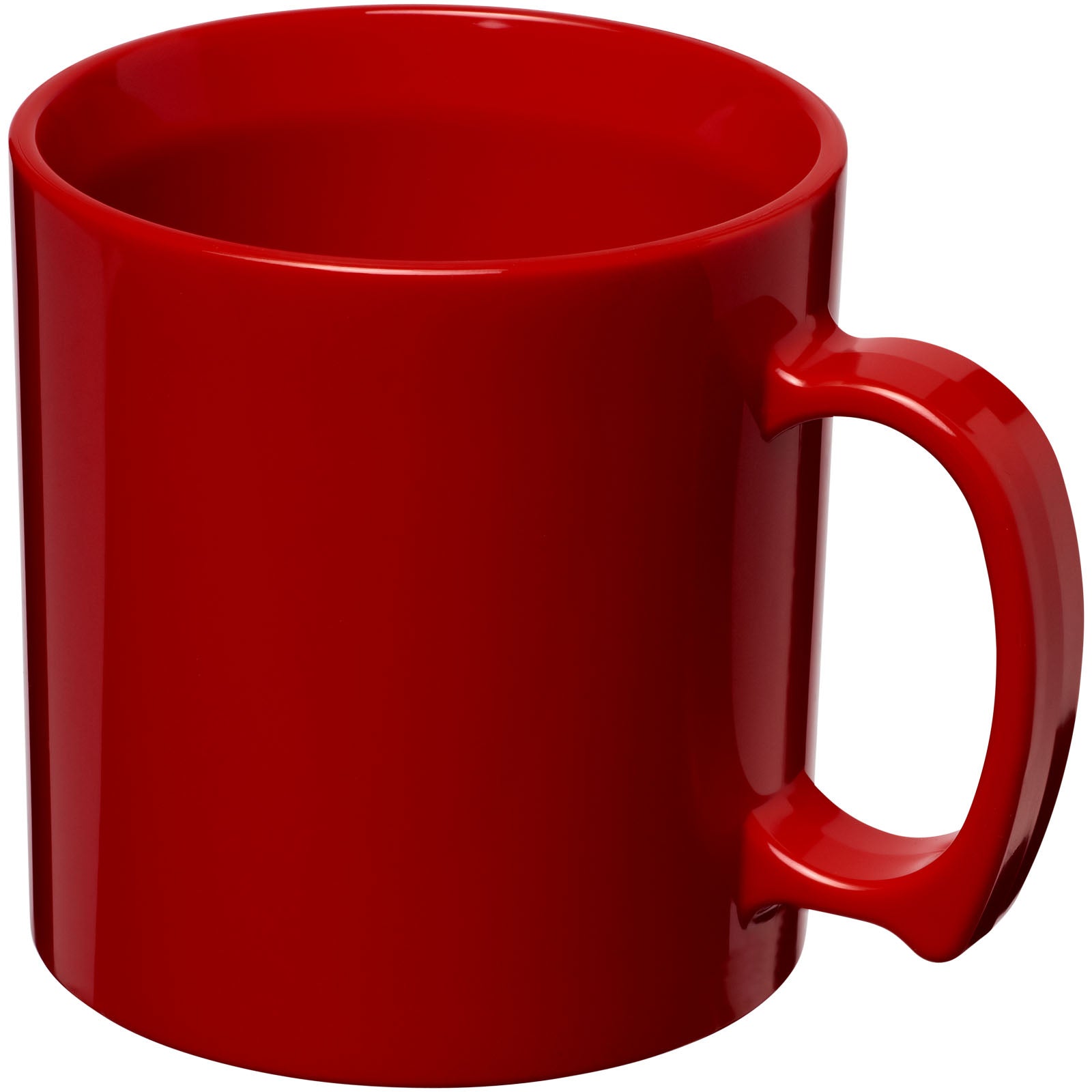 Standard 300 ml Kunststoffbecher – Rot