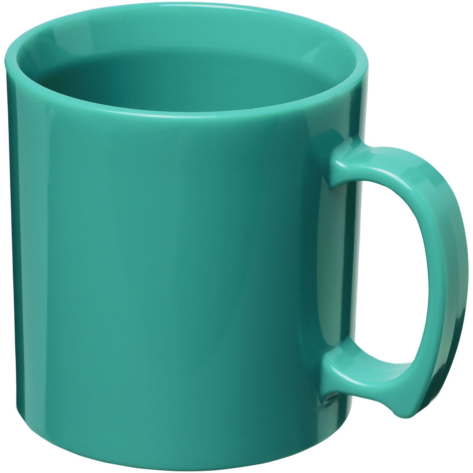 Standard 300 ml Kunststoffbecher – Aquablau