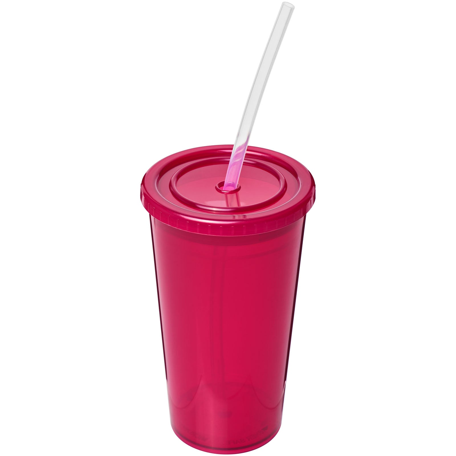 Stadion 350 ml doppelwandiger Becher – Magenta