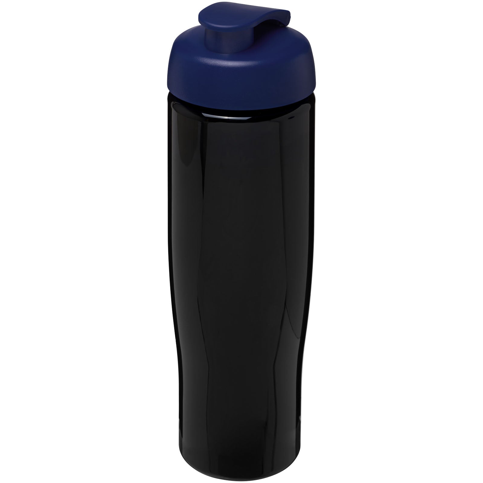 H2O Active® Tempo 700 ml Sportflasche mit Klappdeckel – Schwarz und Blau