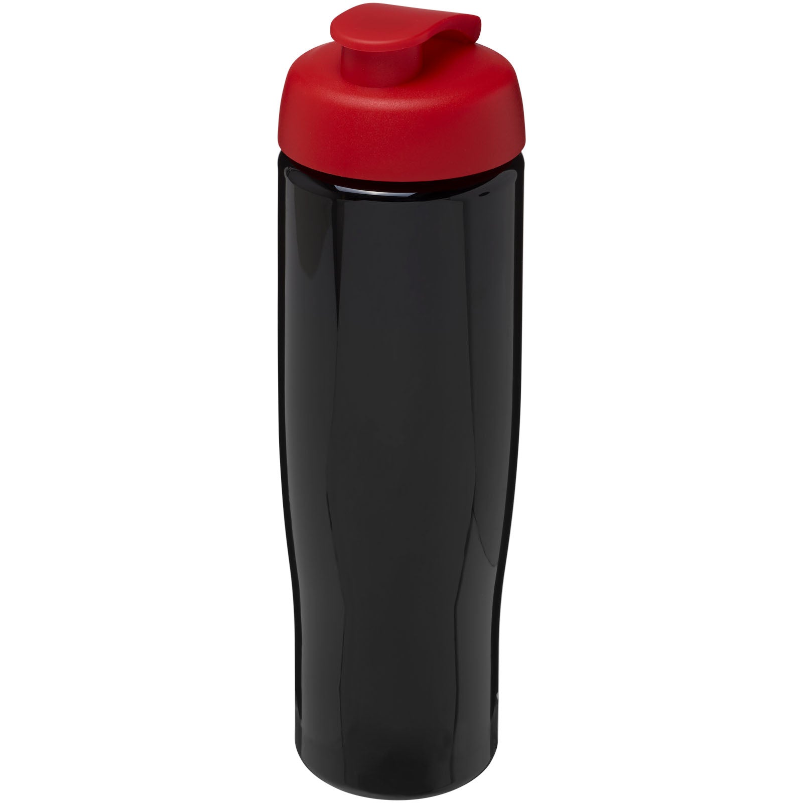 H2O Active® Tempo 700 ml Sportflasche mit Klappdeckel – Schwarz und Rot