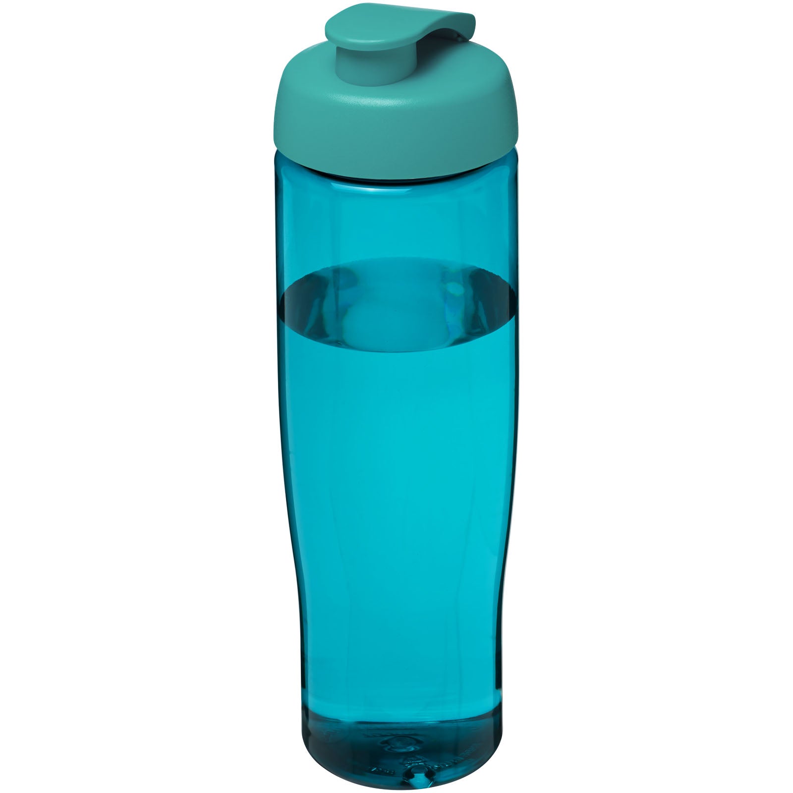 H2O Active® Tempo 700 ml Sportflasche mit Klappdeckel – Aquablau