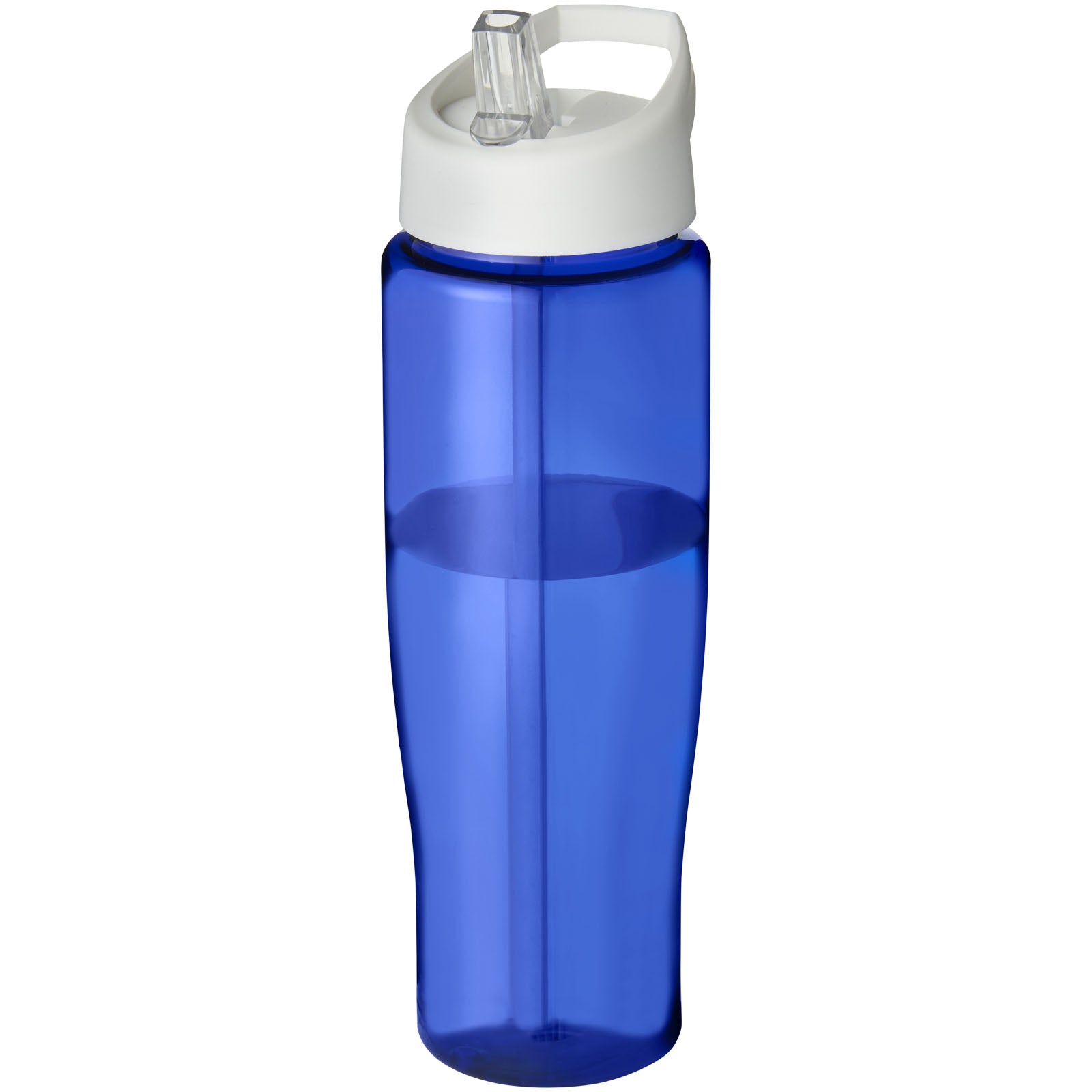 H2O Active® Tempo 700 ml Sportflasche mit Ausgussdeckel – Blau und Weiss