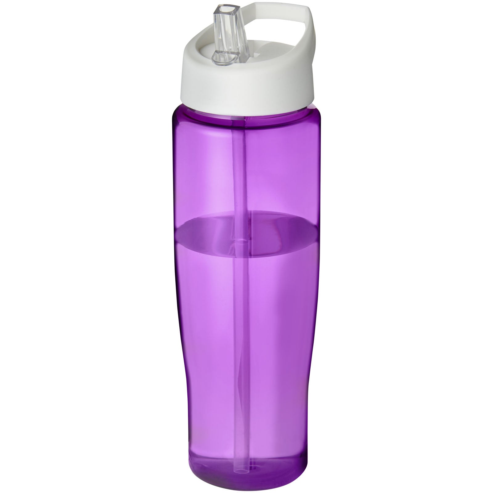 H2O Active® Tempo 700 ml Sportflasche mit Ausgussdeckel – Lila und Weiss
