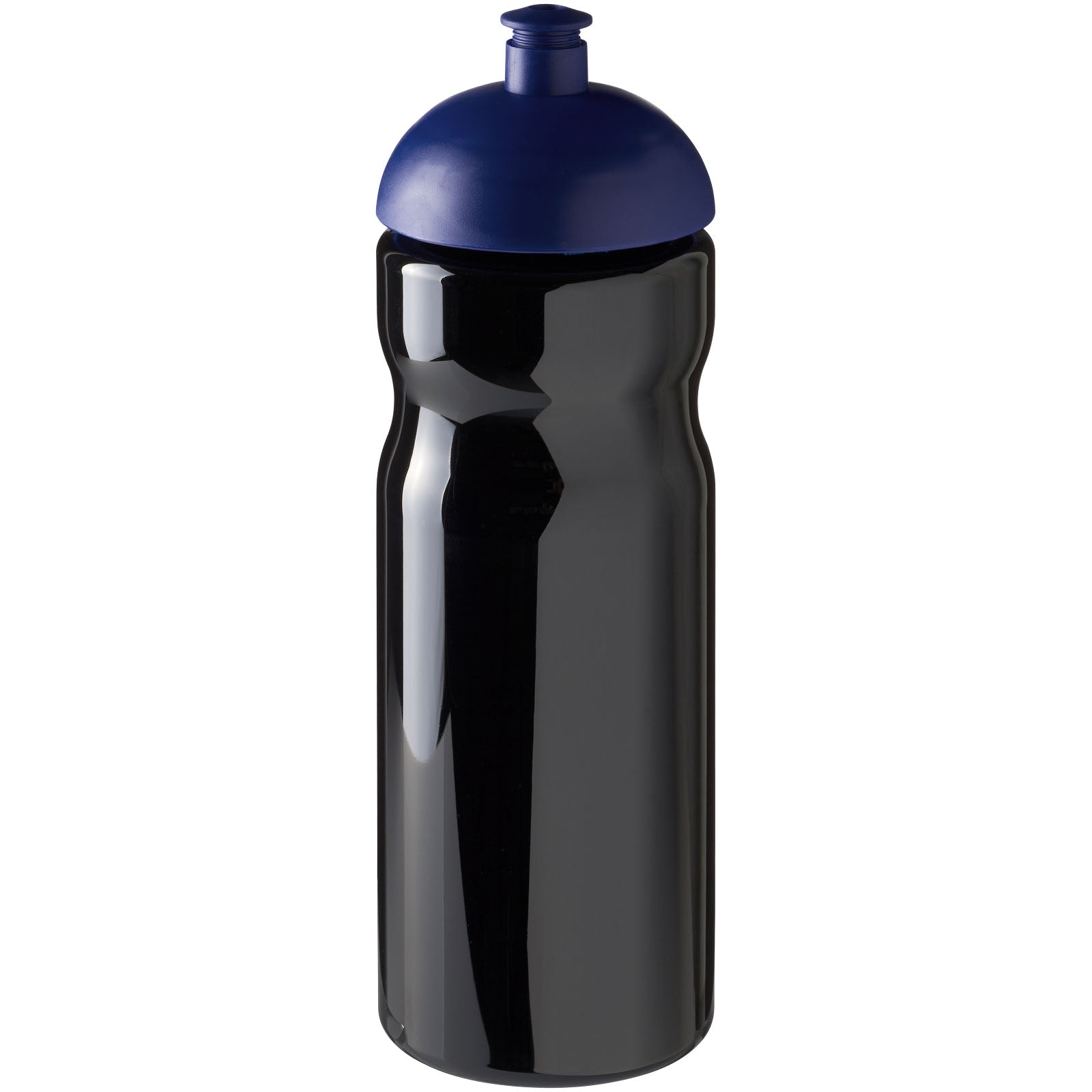 H2O Active® Base 650 ml Sportflasche mit Stülpdeckel – Schwarz und Blau
