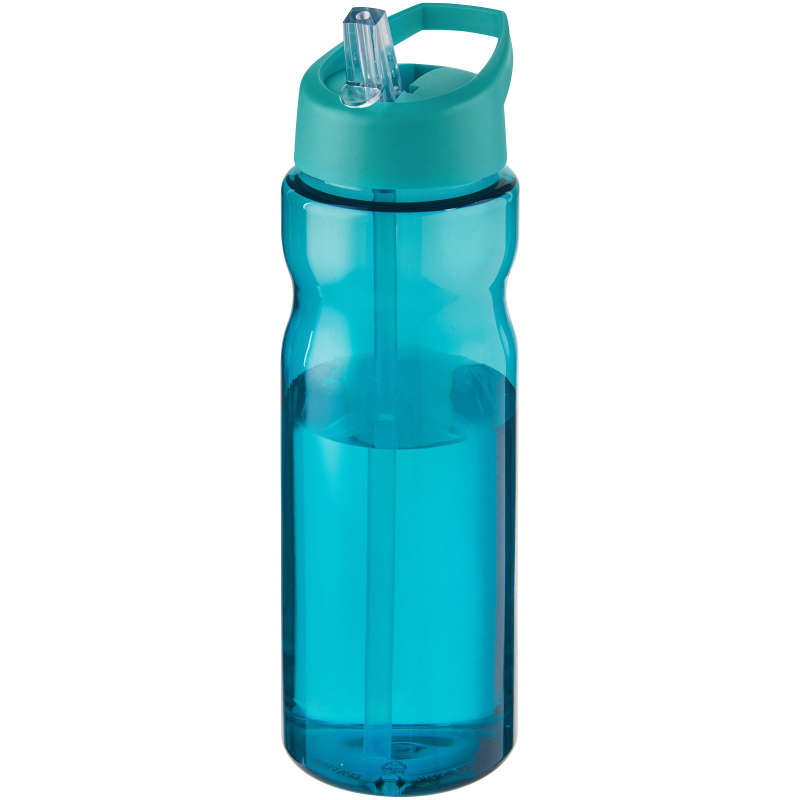 H2O Active® Base 650 ml Sportflasche mit Ausgussdeckel – Aquablau