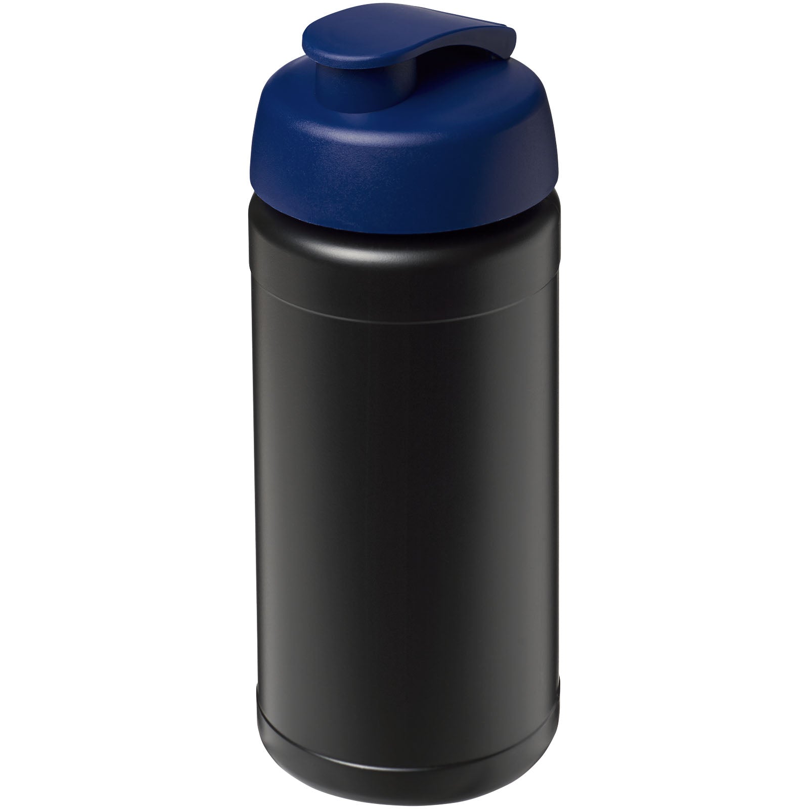 Baseline® Plus 500 ml Sportflasche mit Klappdeckel – Schwarz und Blau