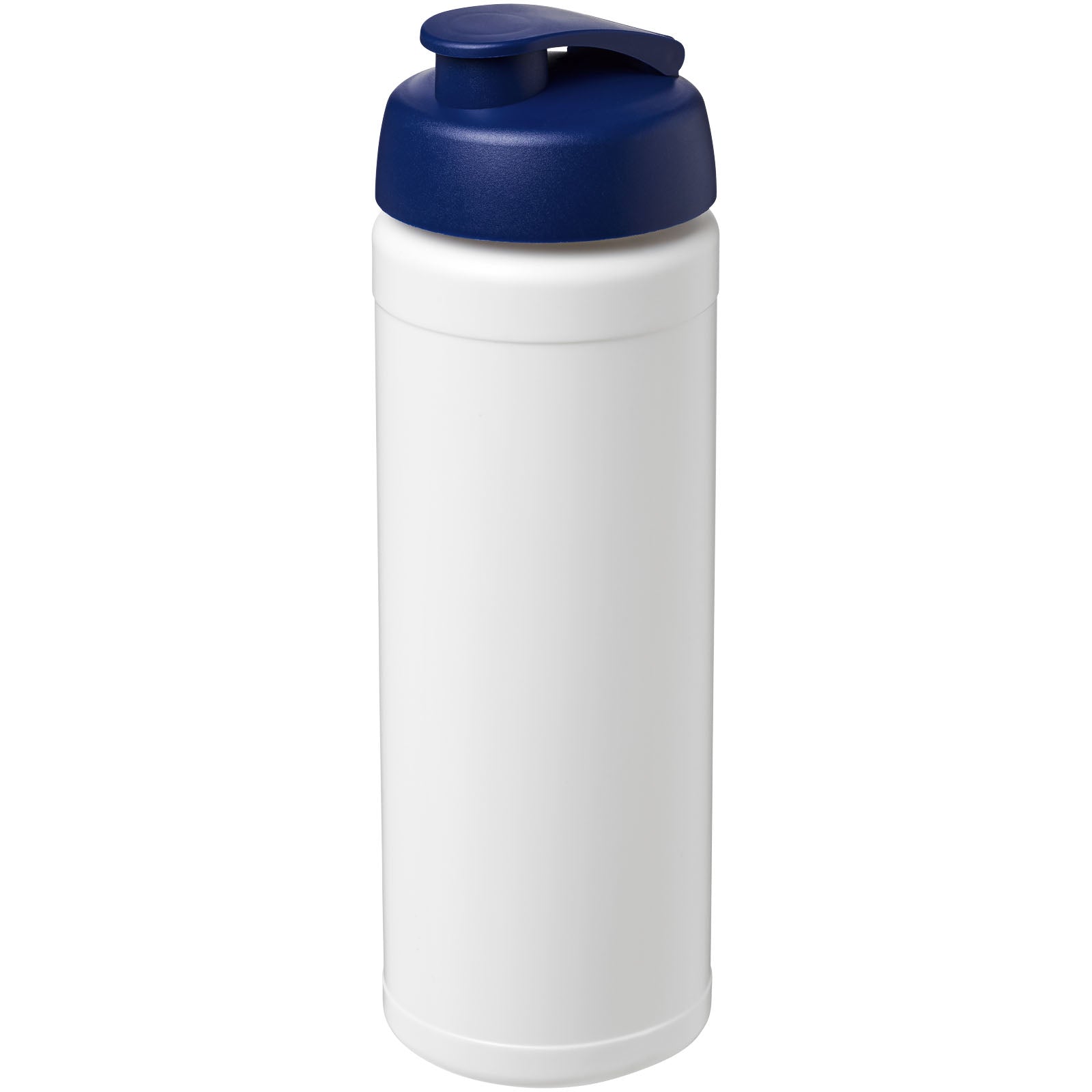 Baseline® Plus 750 ml Flasche mit Klappdeckel – Weiss und Blau