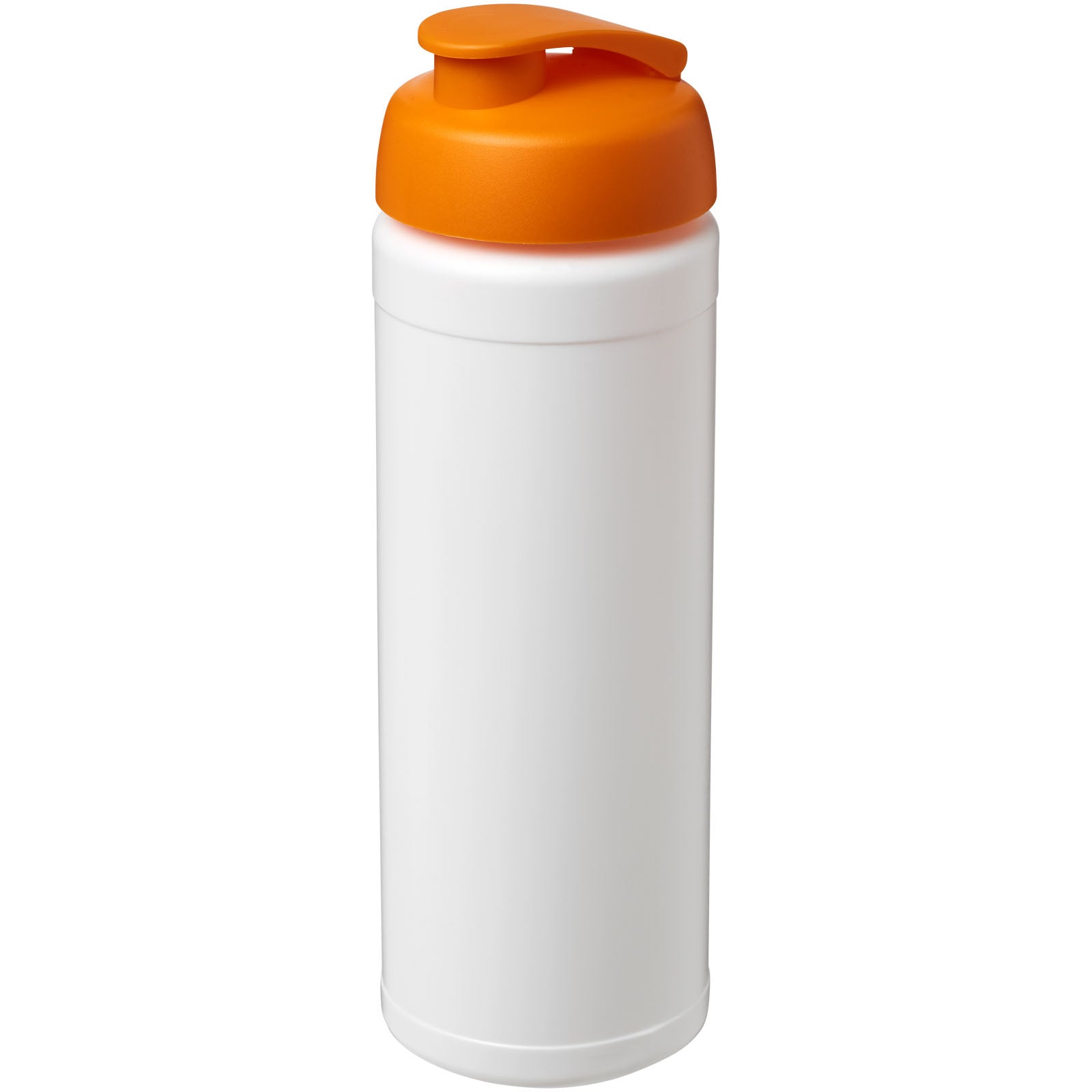Baseline® Plus 750 ml Flasche mit Klappdeckel – Weiss und Orange