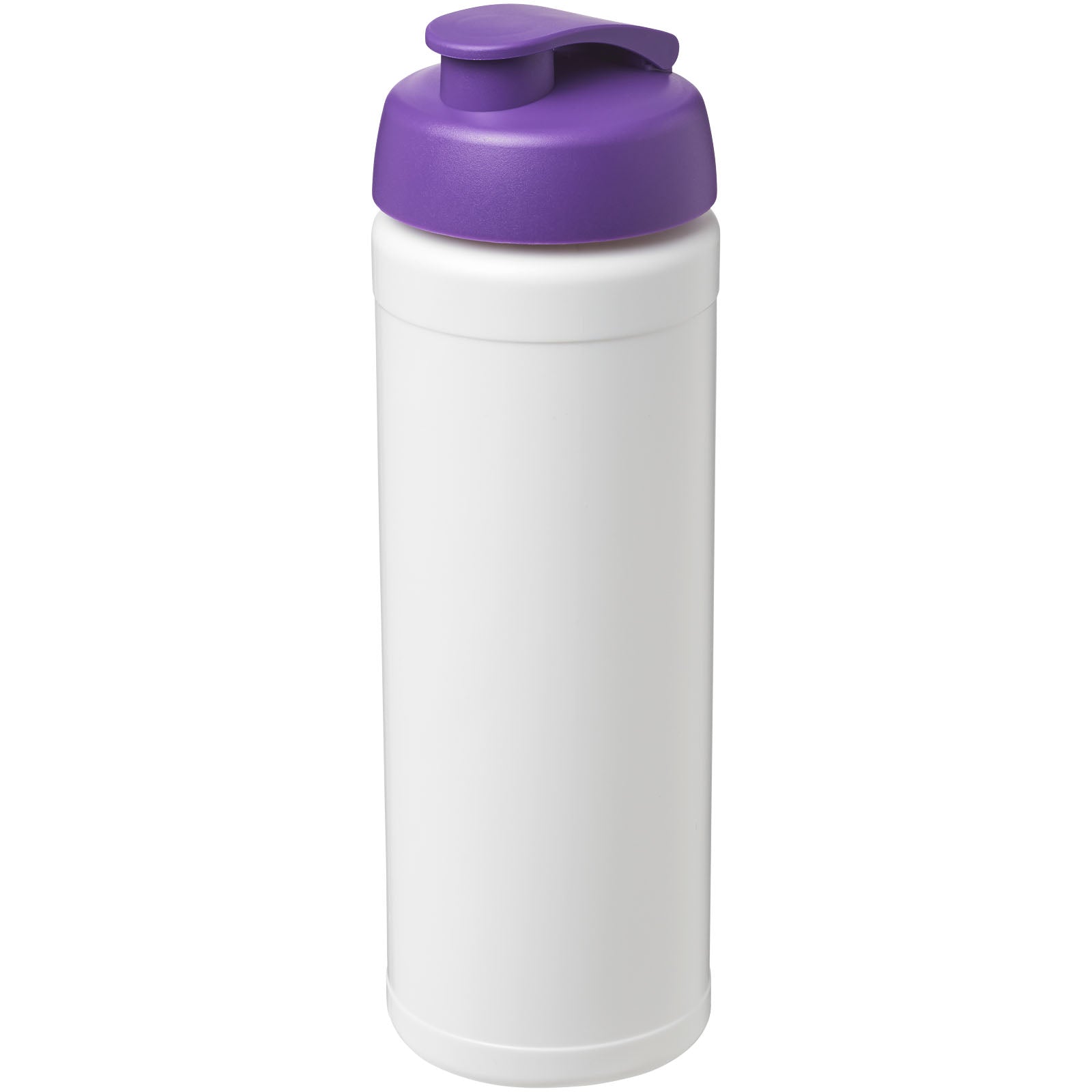 Baseline® Plus 750 ml Flasche mit Klappdeckel – Weiss und Lila
