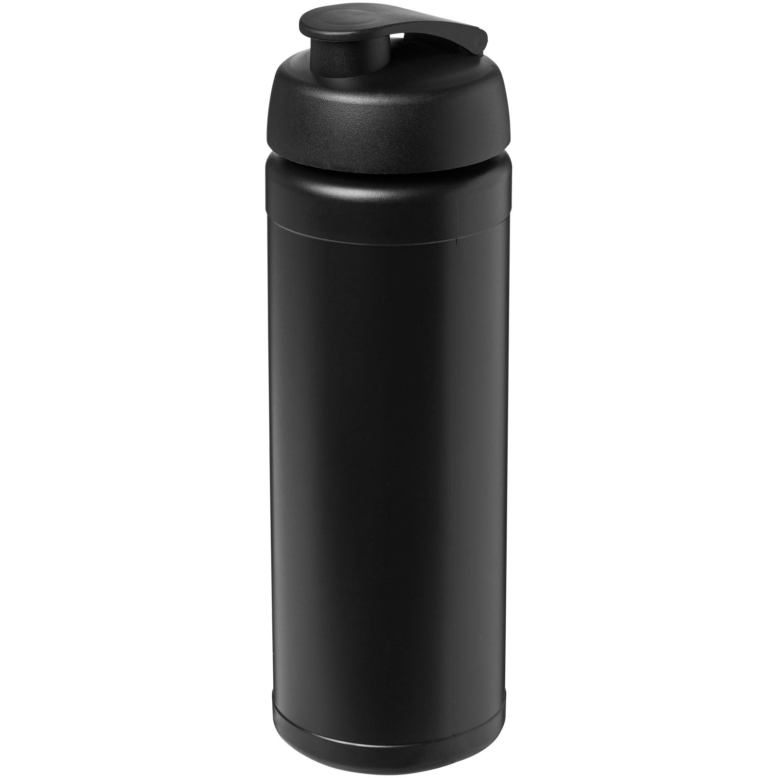 Baseline® Plus 750 ml Flasche mit Klappdeckel – Schwarz