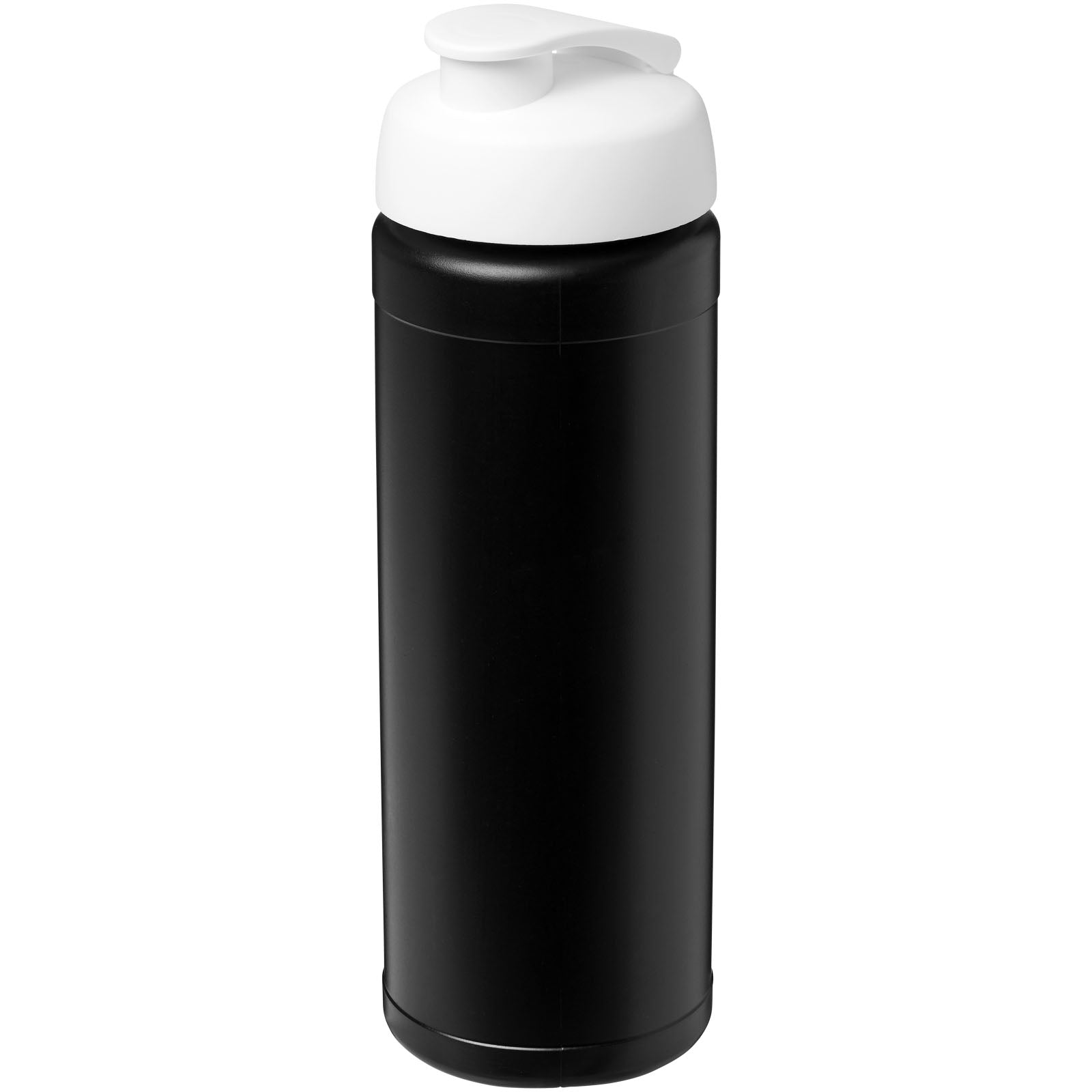 Baseline® Plus 750 ml Flasche mit Klappdeckel – Schwarz und Weiss