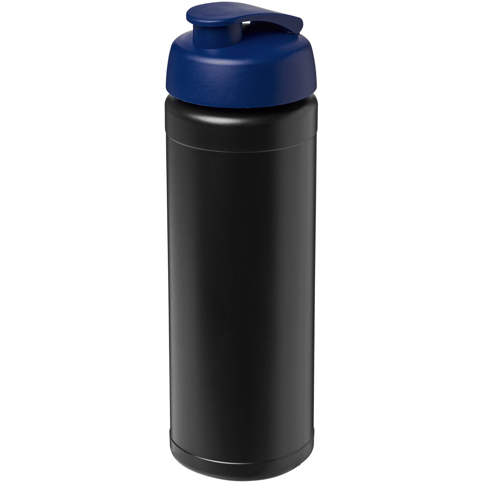 Baseline® Plus 750 ml Flasche mit Klappdeckel – Schwarz und Blau