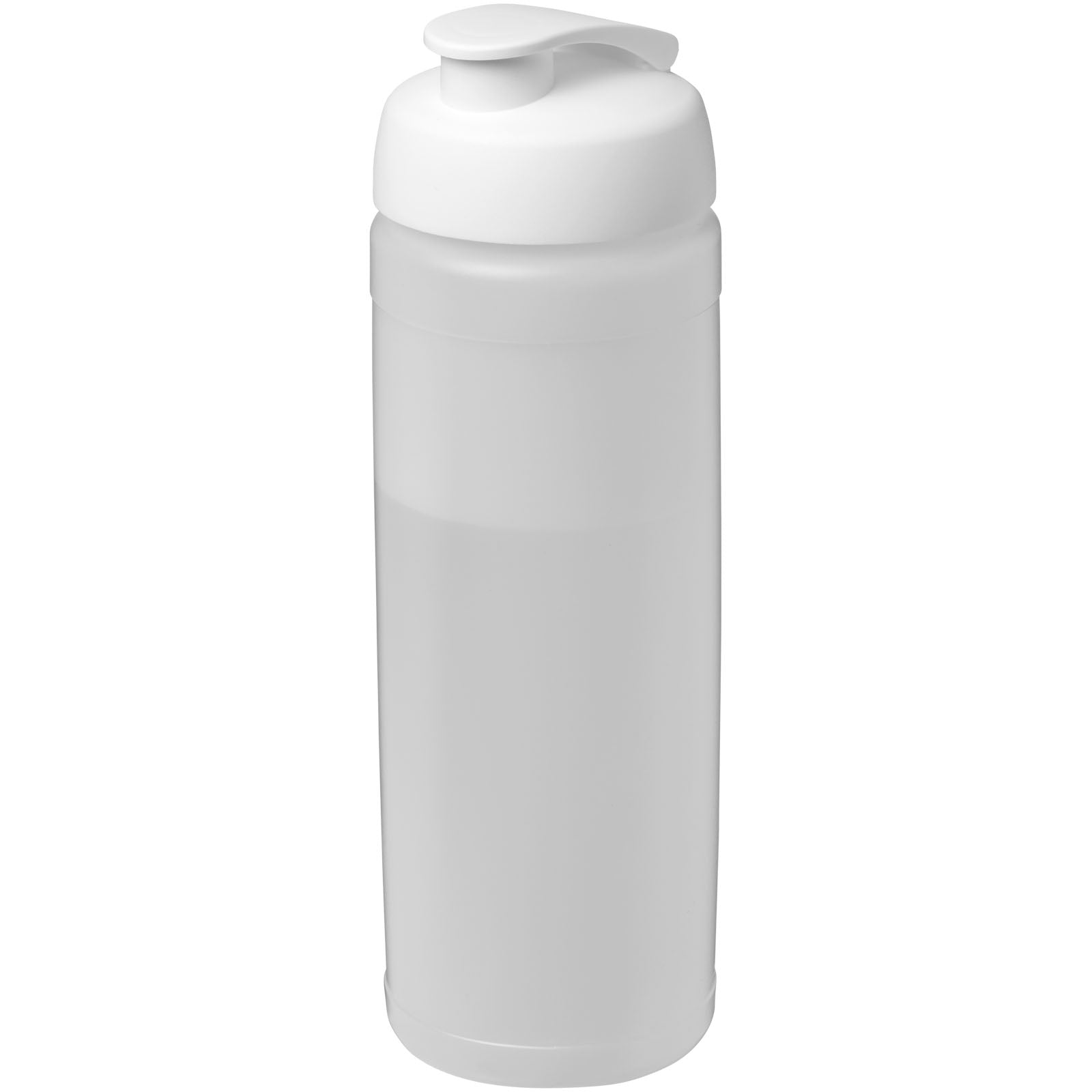 Baseline® Plus 750 ml Flasche mit Klappdeckel – Transparent und Weiss