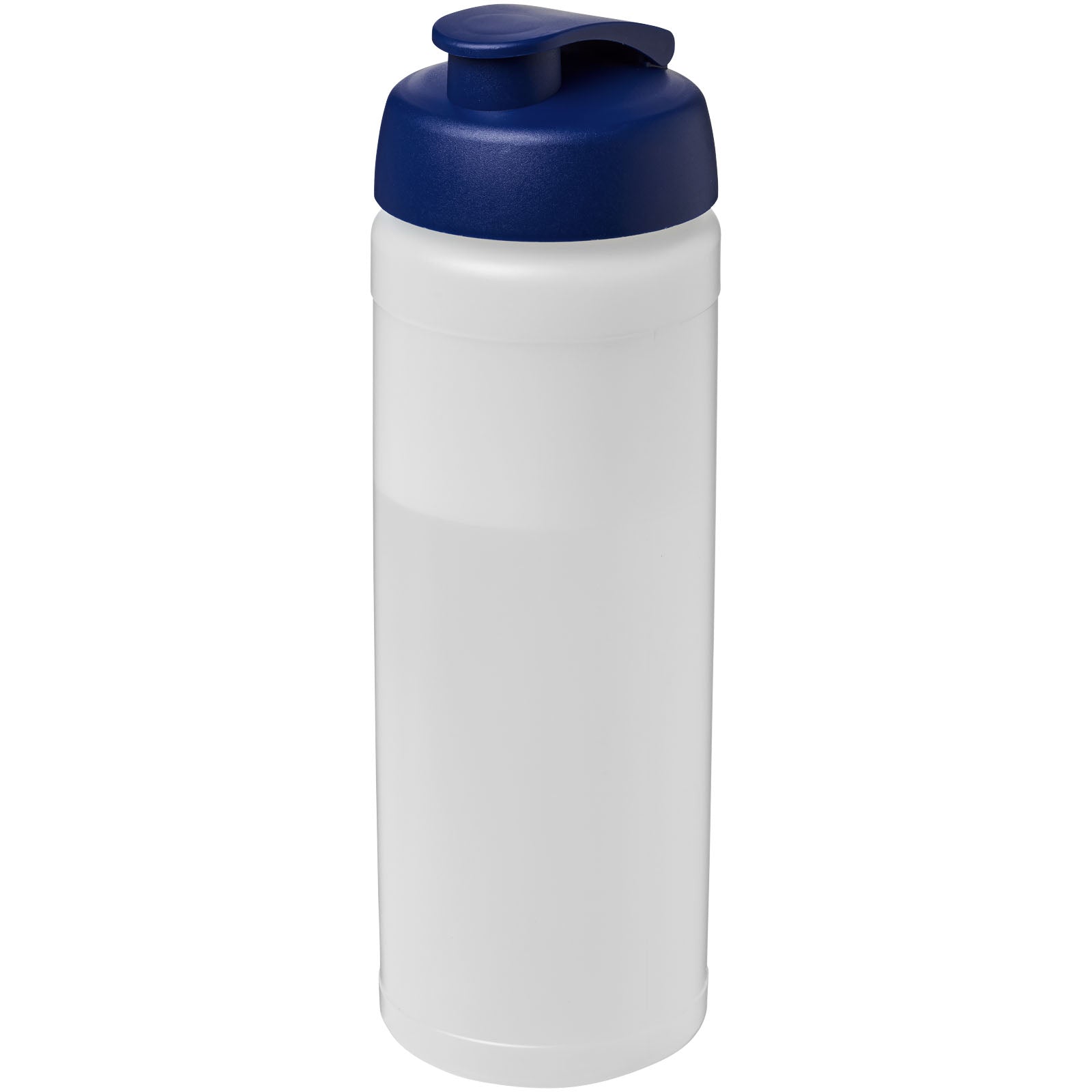 Baseline® Plus 750 ml Flasche mit Klappdeckel – Transparent und Blau