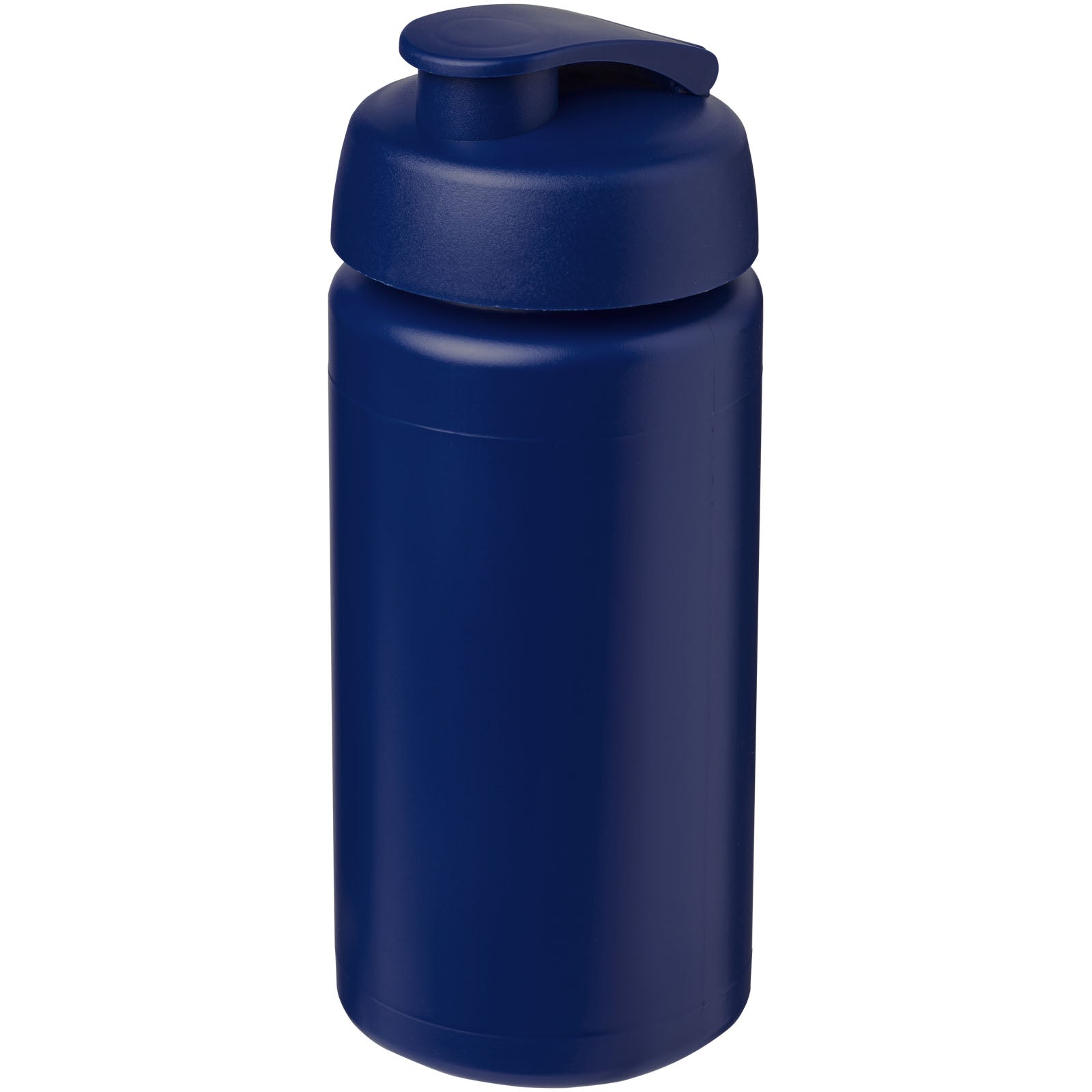Baseline® Plus grip 500 ml Sportflasche mit Klappdeckel – Blau