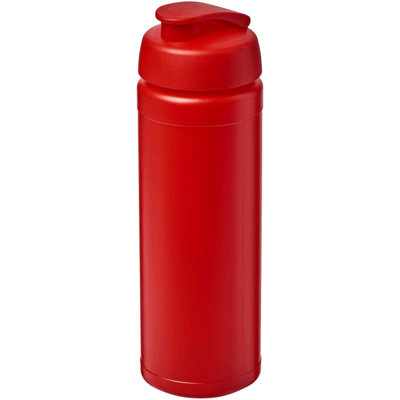 Baseline® Plus grip 750 ml Sportflasche mit Klappdeckel – Rot