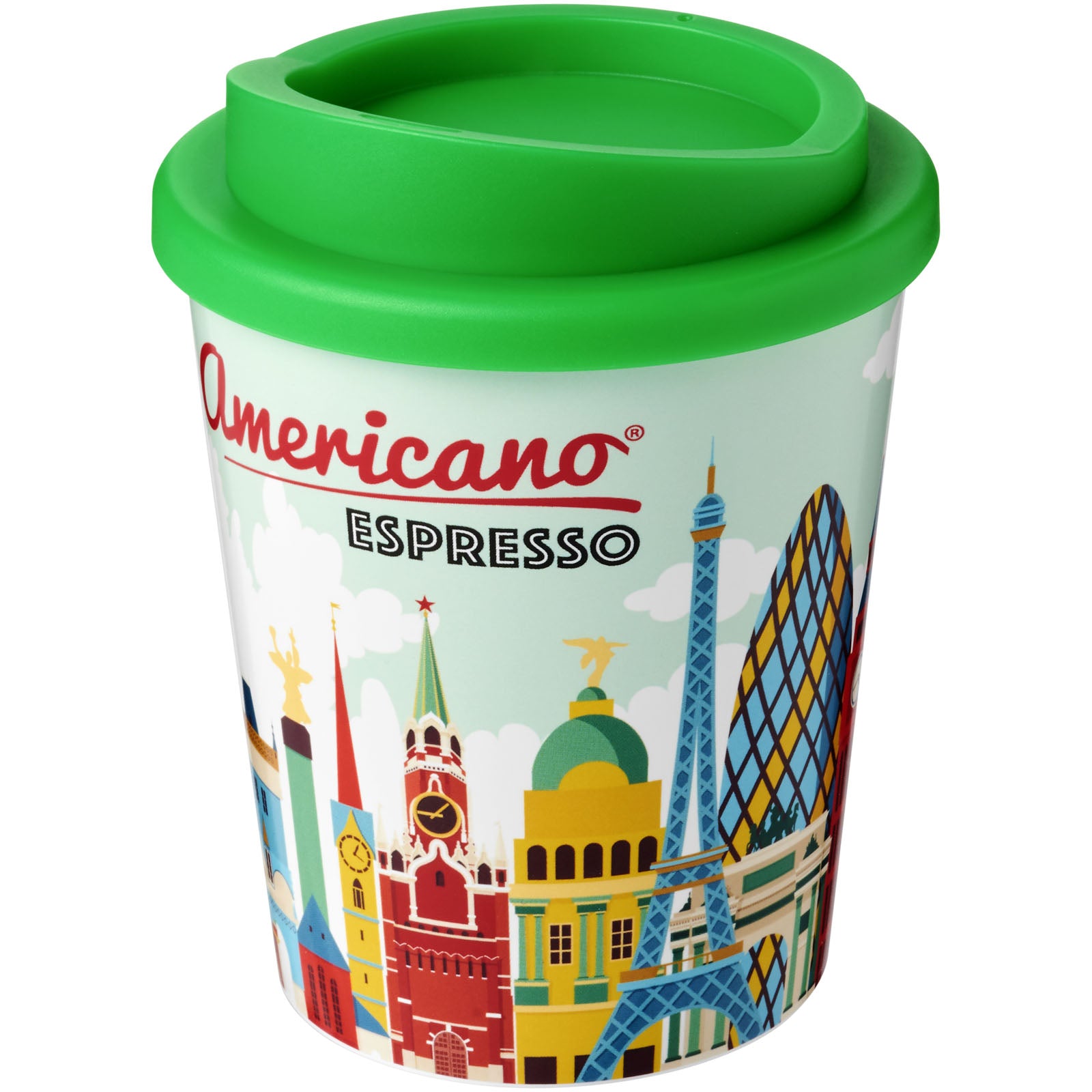 Brite-Americano® Espresso 250 ml Isolierbecher – Grün