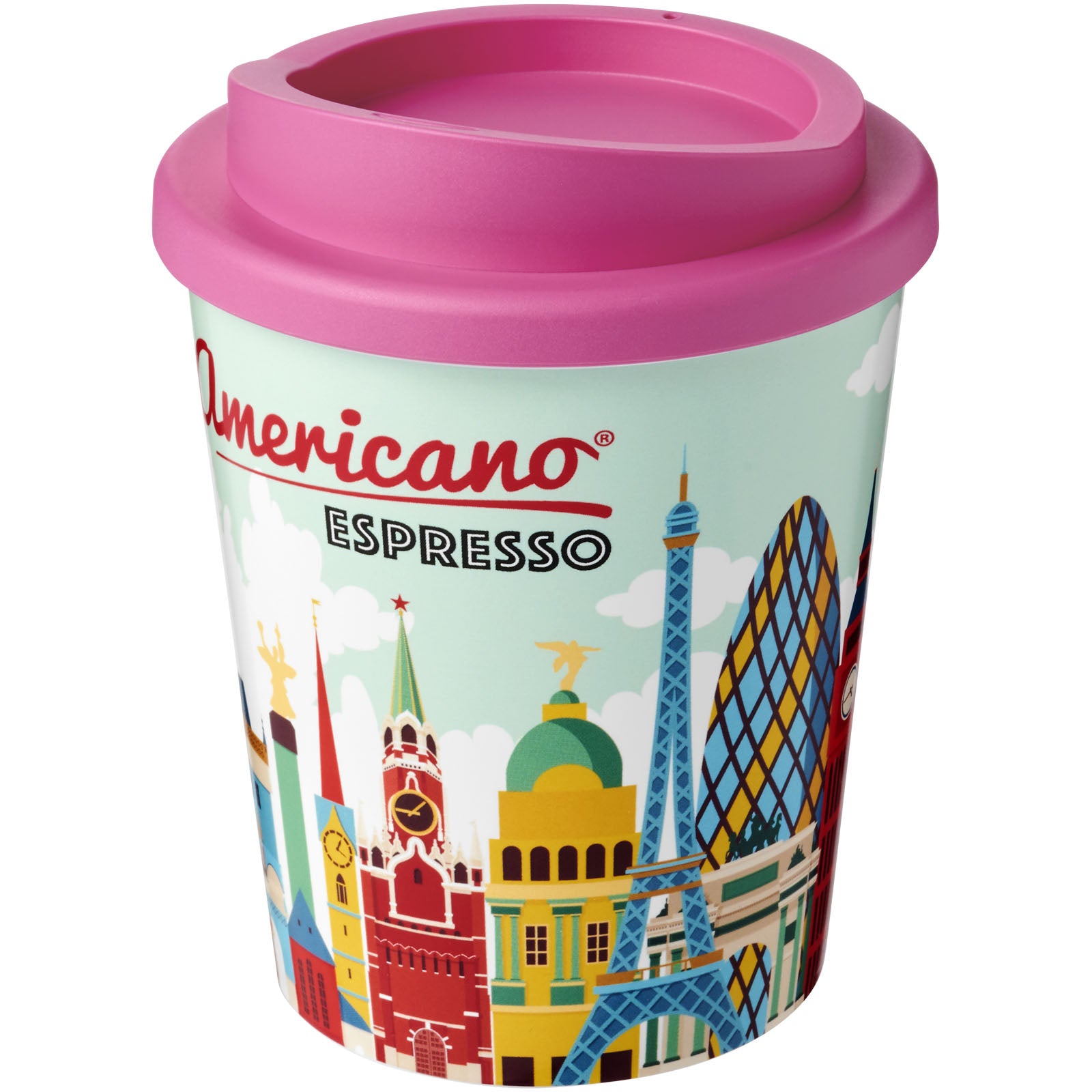 Brite-Americano® Espresso 250 ml Isolierbecher – Magenta