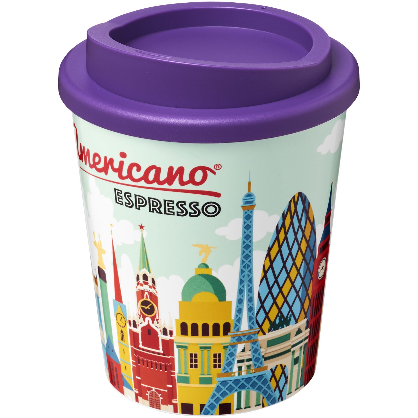 Brite-Americano® Espresso 250 ml Isolierbecher – Lila