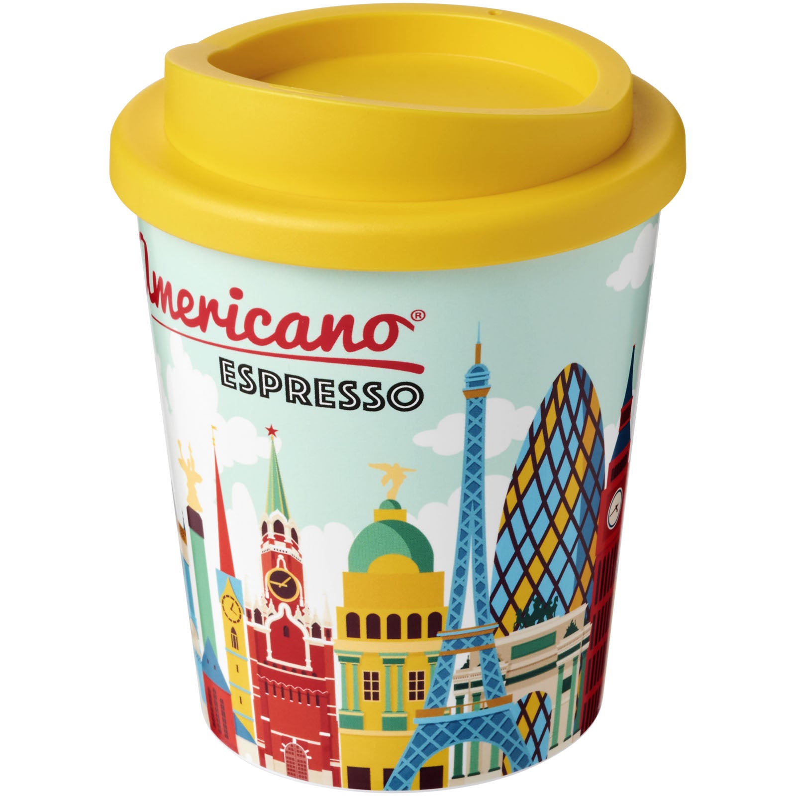 Brite-Americano® Espresso 250 ml Isolierbecher – Gelb