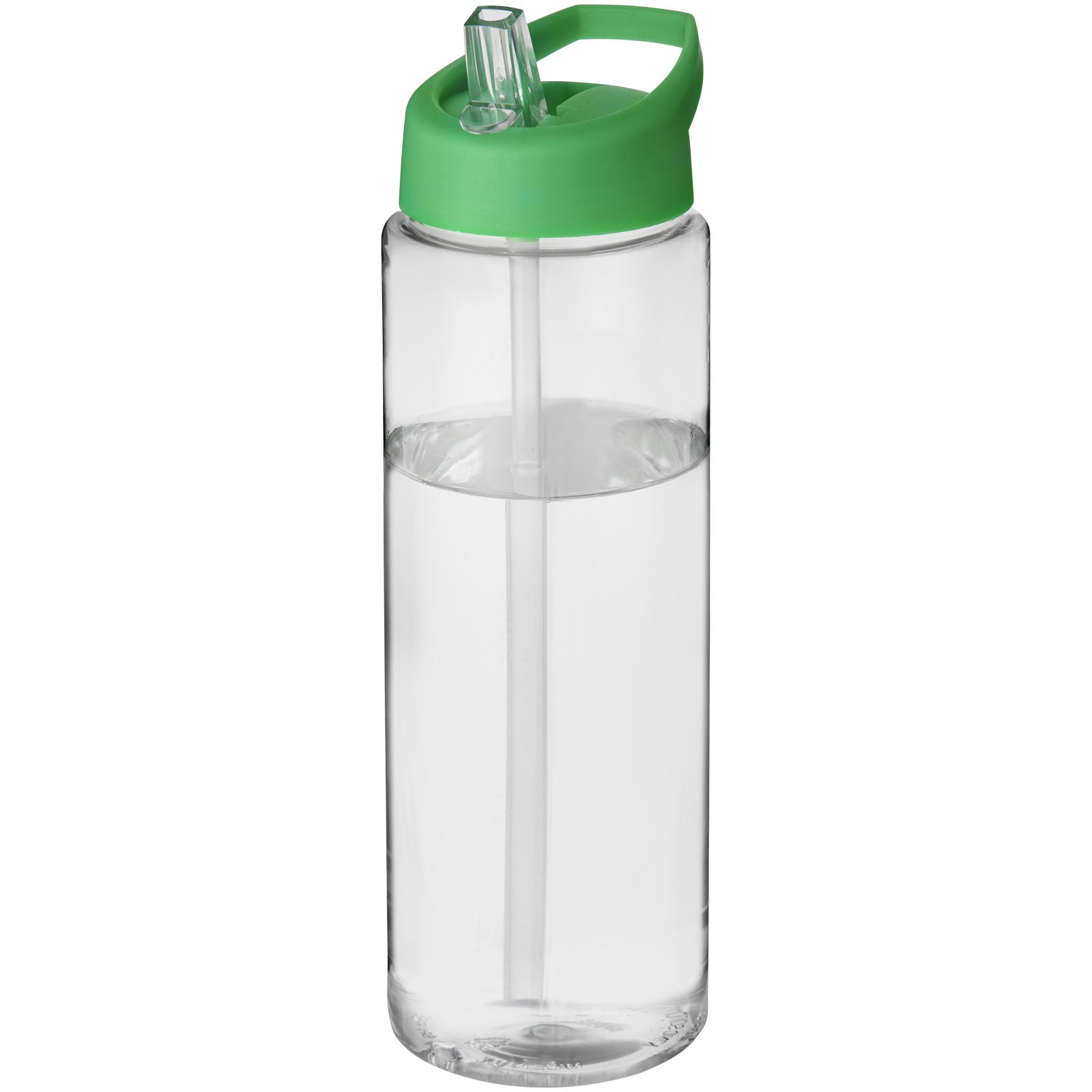 H2O Active® Vibe 850 ml Sportflasche mit Ausgussdeckel – Transparent und Grün
