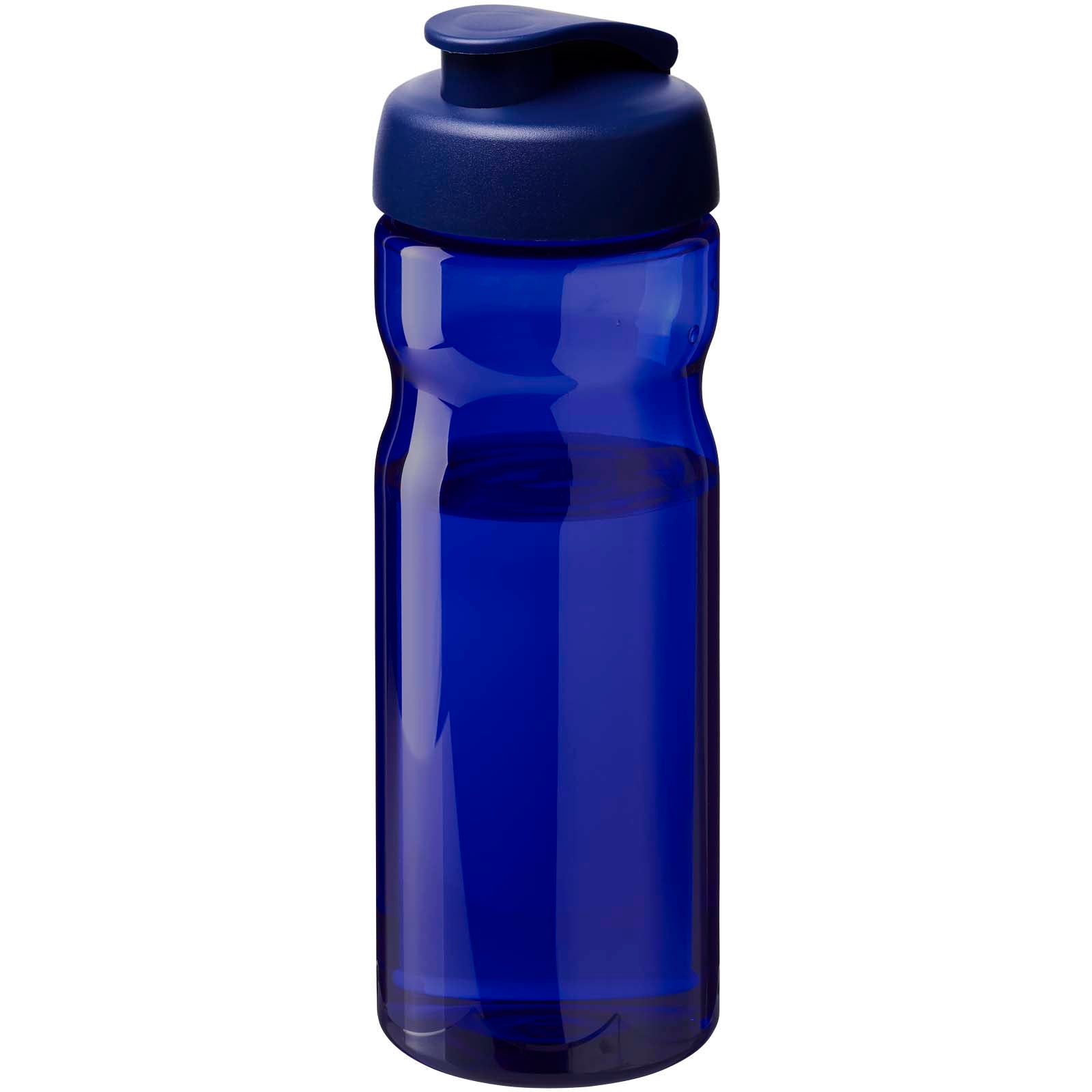 H2O Active® Eco POP Base 650 ml Sportflasche mit Klappdeckel – Blau