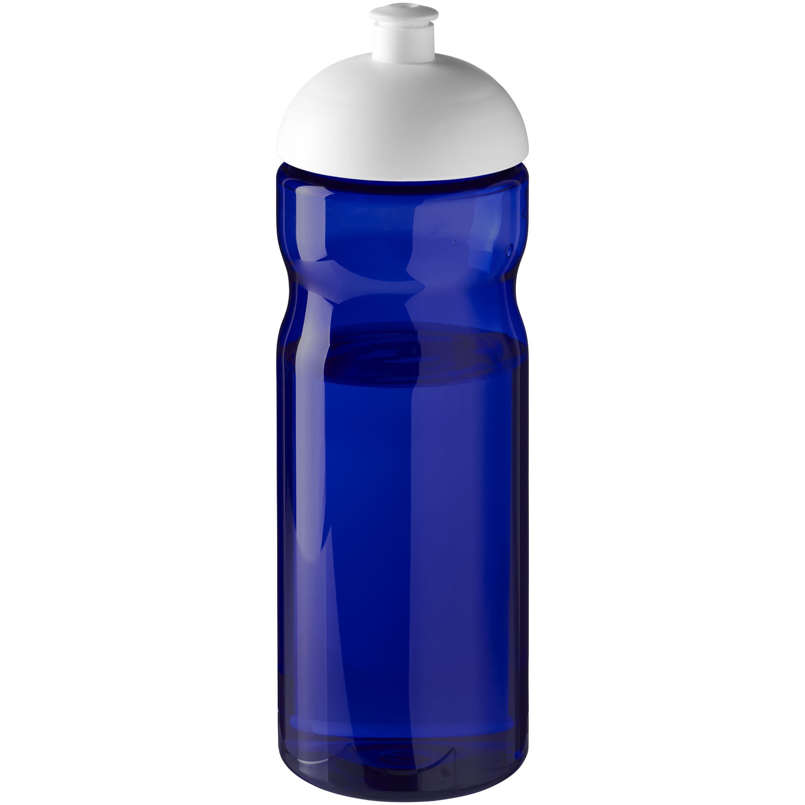 H2O Active® Eco Base 650 ml Sportflasche mit Stülpdeckel – Blau und Weiss