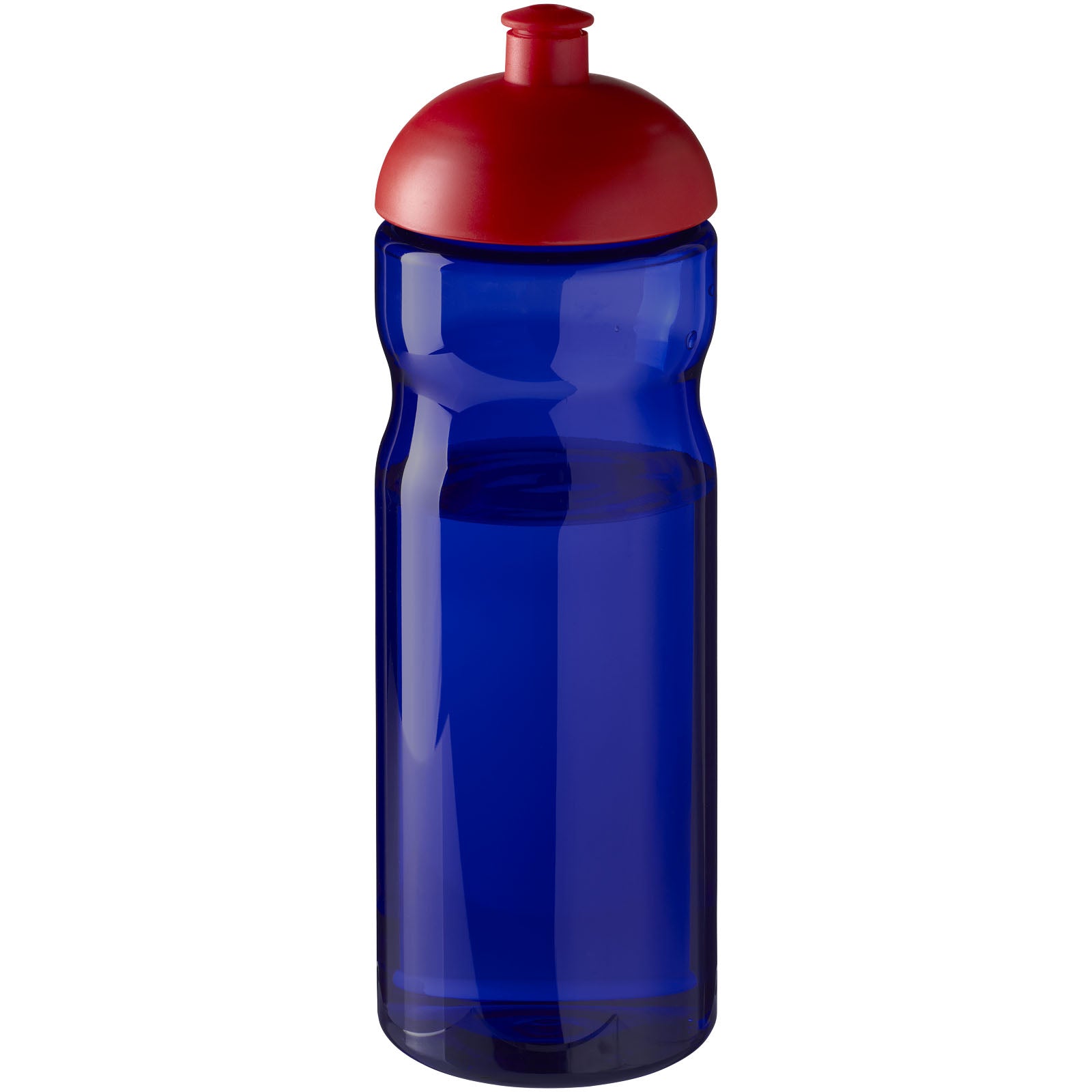 H2O Active® Eco Base 650 ml Sportflasche mit Stülpdeckel – Royalblau und Rot