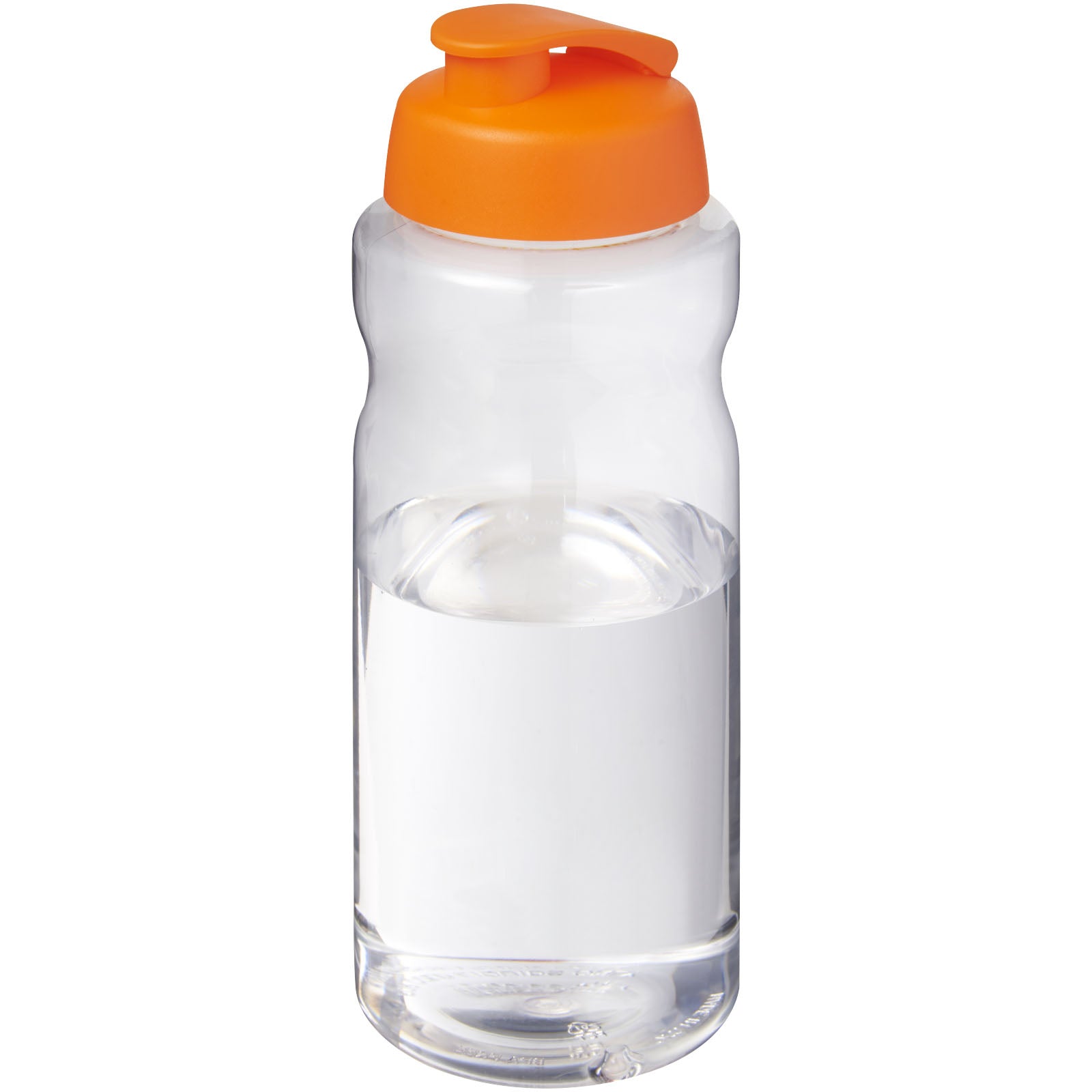 H2O Active® Big Base 1L Sportflasche mit Klappdeckel – Orange