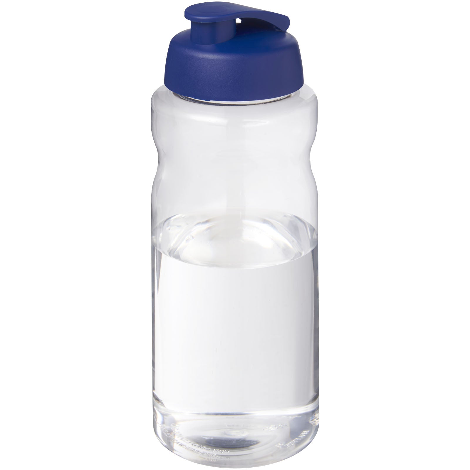 H2O Active® Big Base 1L Sportflasche mit Klappdeckel – Blau