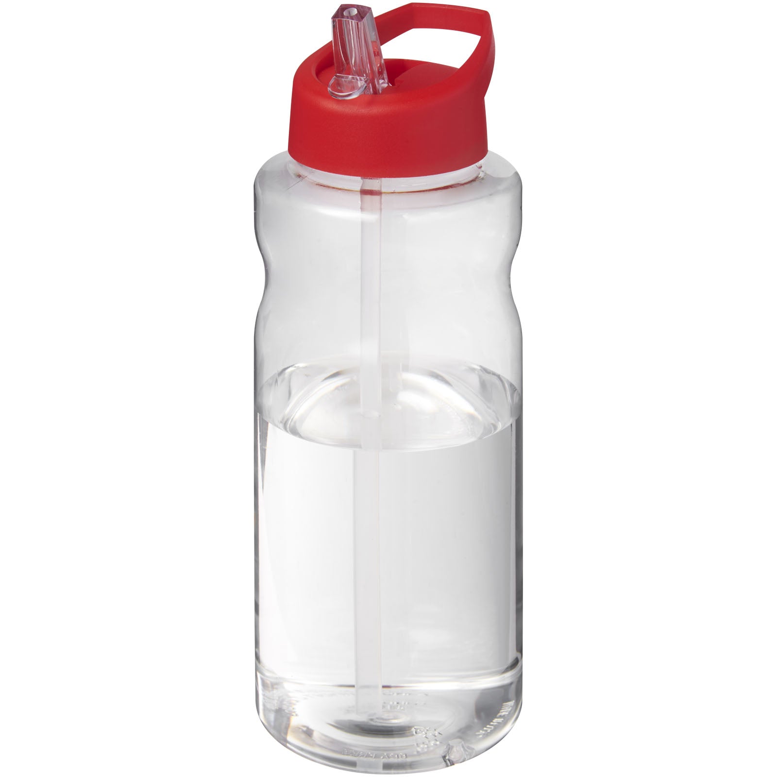 H2O Active® Big Base 1L Sportflasche mit Ausgussdeckel – Rot
