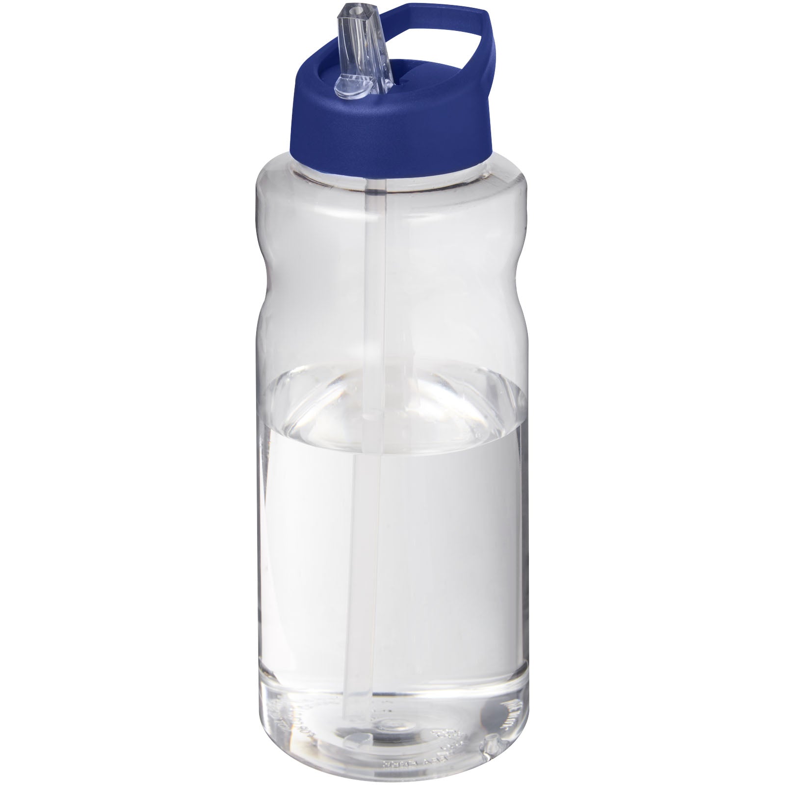 H2O Active® Big Base 1L Sportflasche mit Ausgussdeckel – Blau