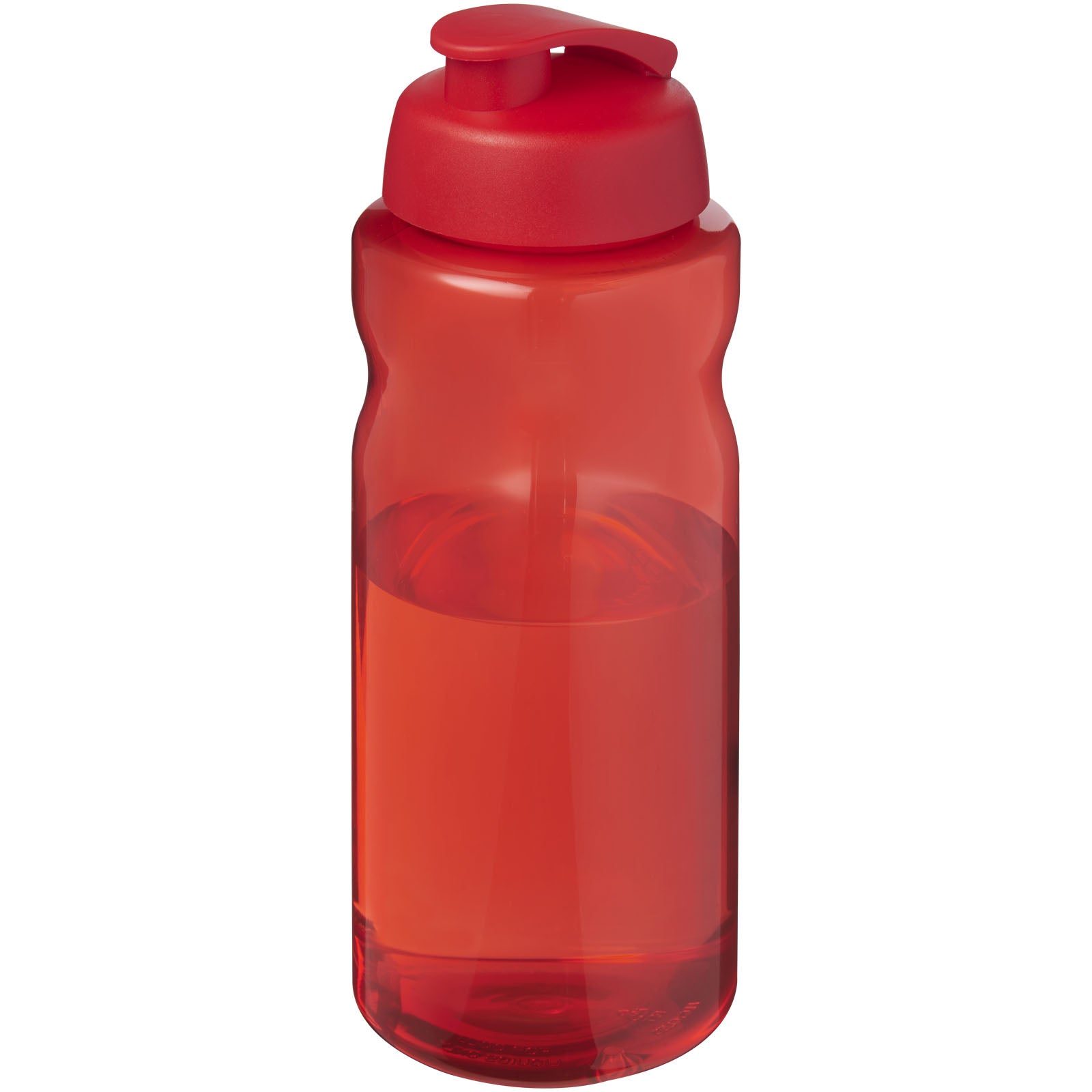 H2O Active® Eco Big Base 1L Sportflasche mit Klappdeckel – Rot