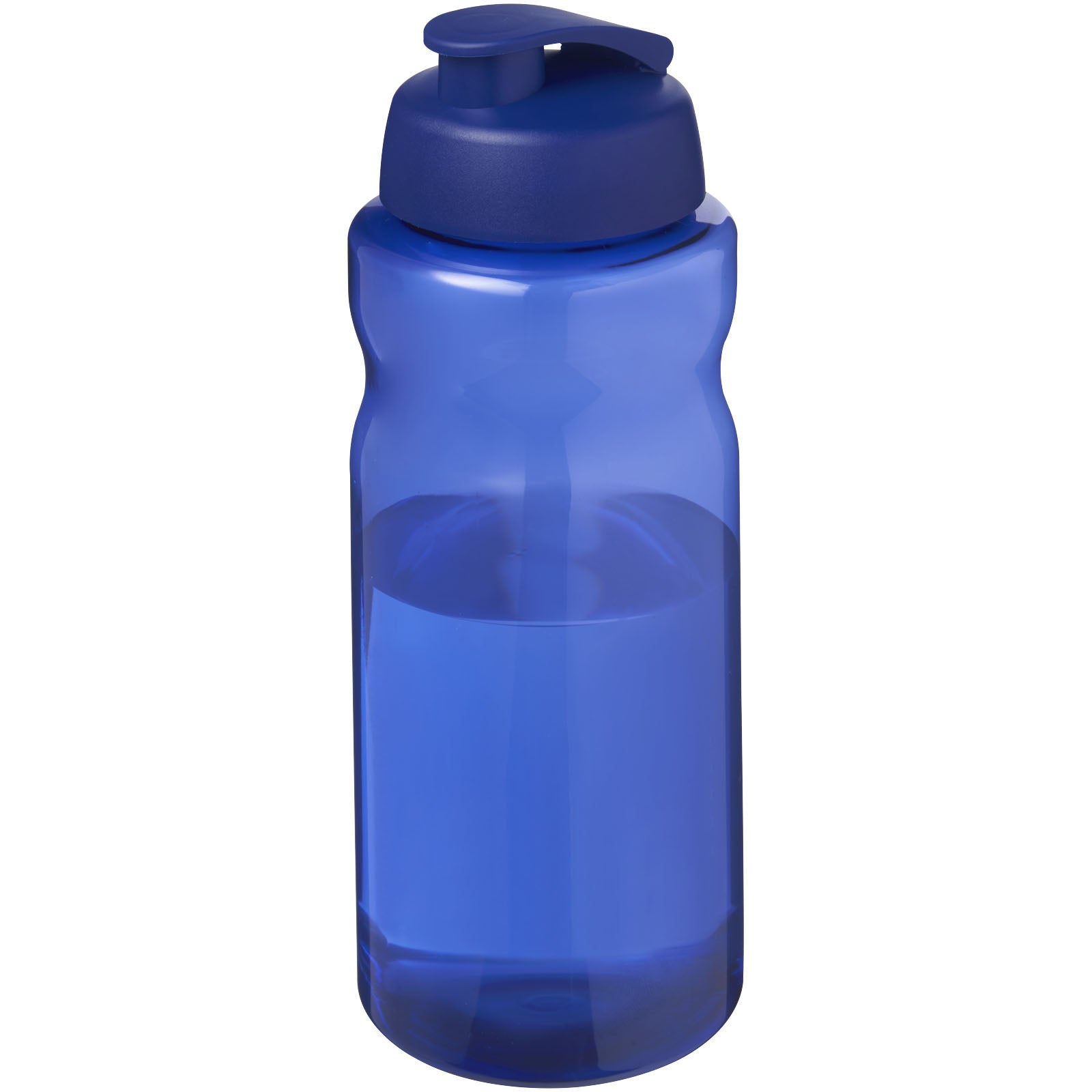 H2O Active® Eco Big Base 1L Sportflasche mit Klappdeckel – Blau