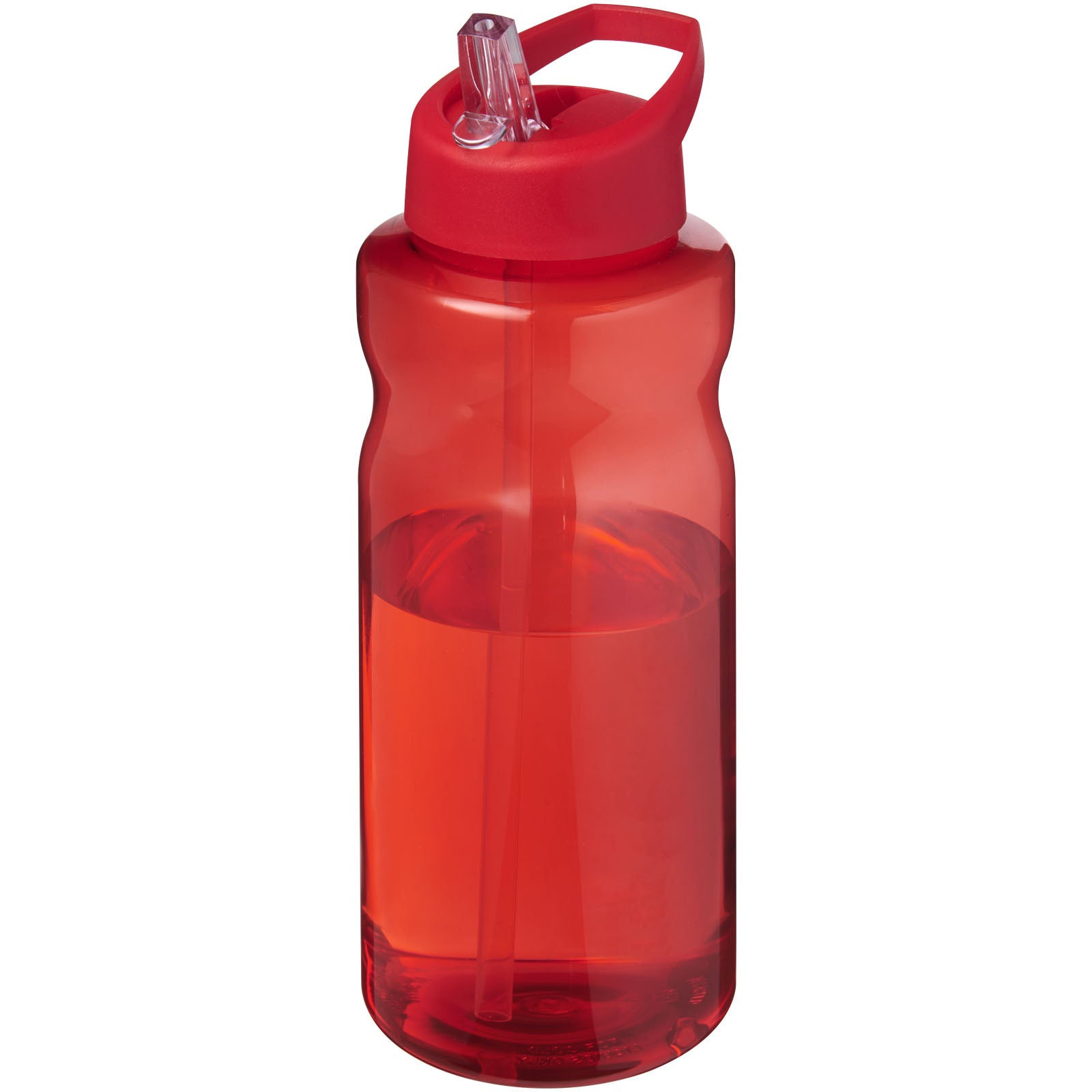 H2O Active® Eco Big Base 1L Sportflasche mit Ausgussdeckel – Rot