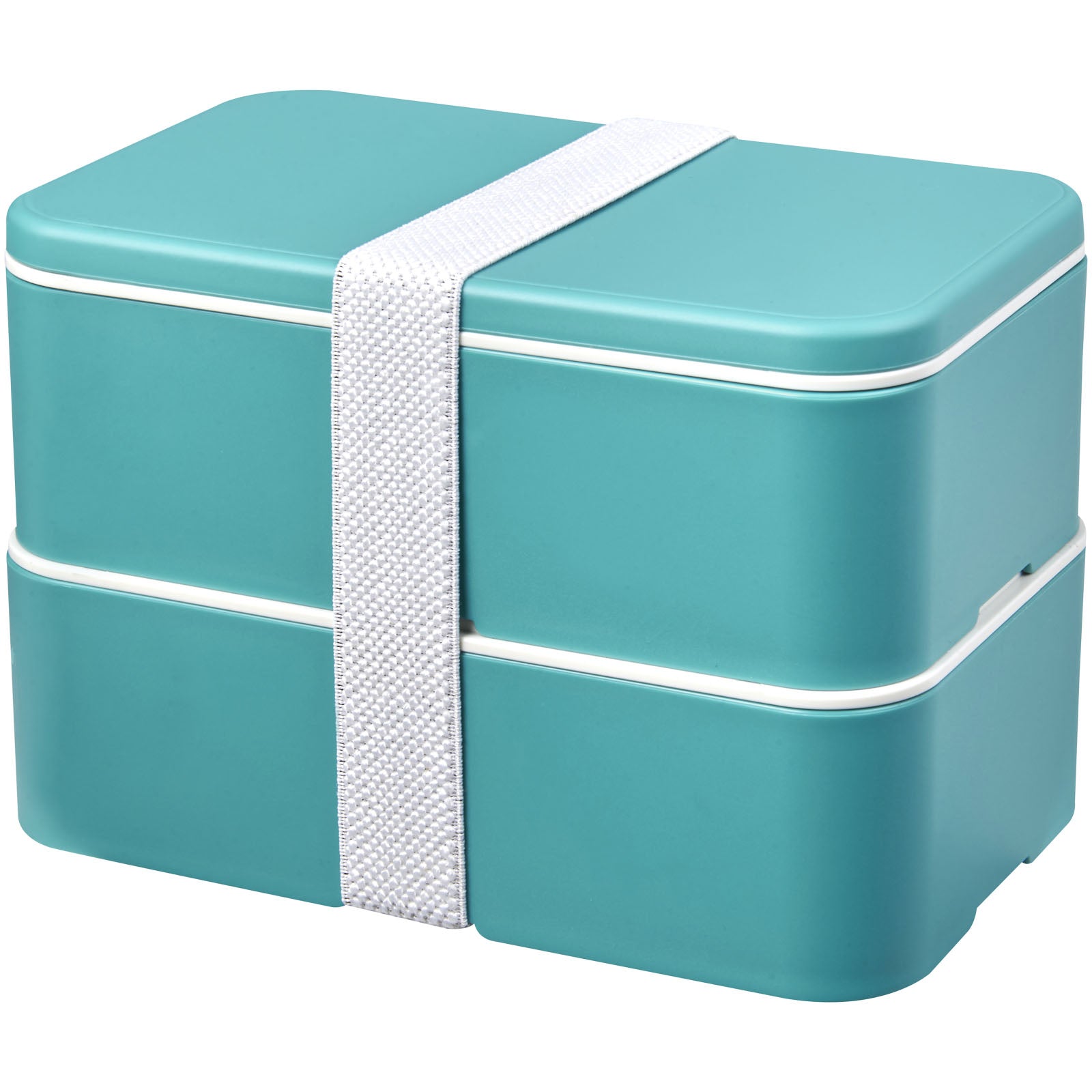 MIYO Renew 700+700 ml Doppel-Lunchbox – Riffblau und Weiss