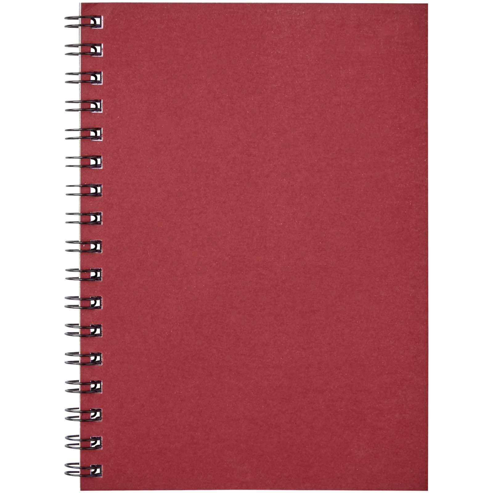 Desk-Mate® A6 farbiges Notizbuch mit Spiralbindung