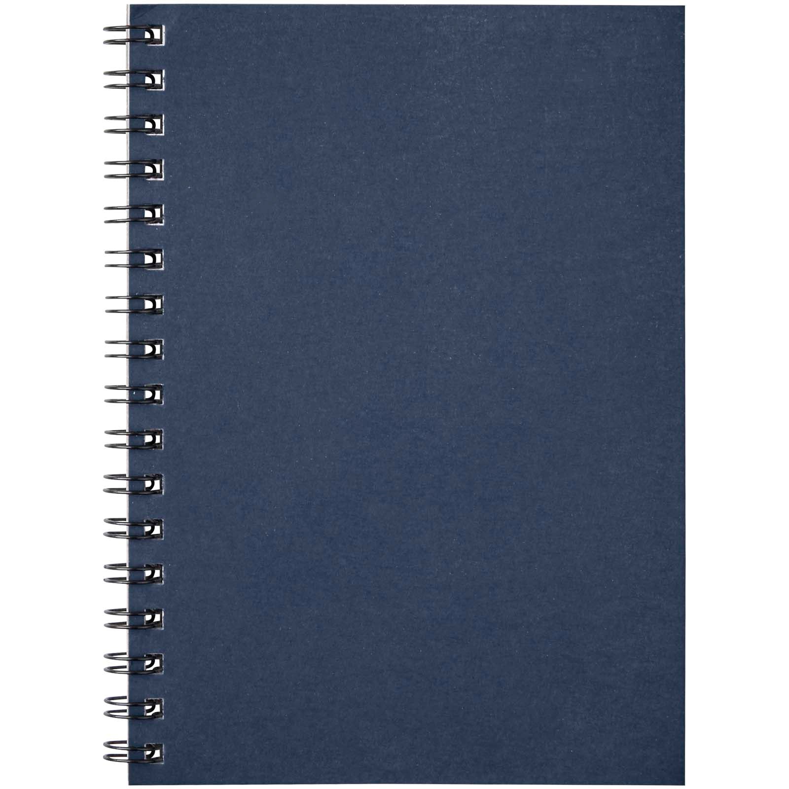 Desk-Mate® A6 farbiges Notizbuch mit Spiralbindung
