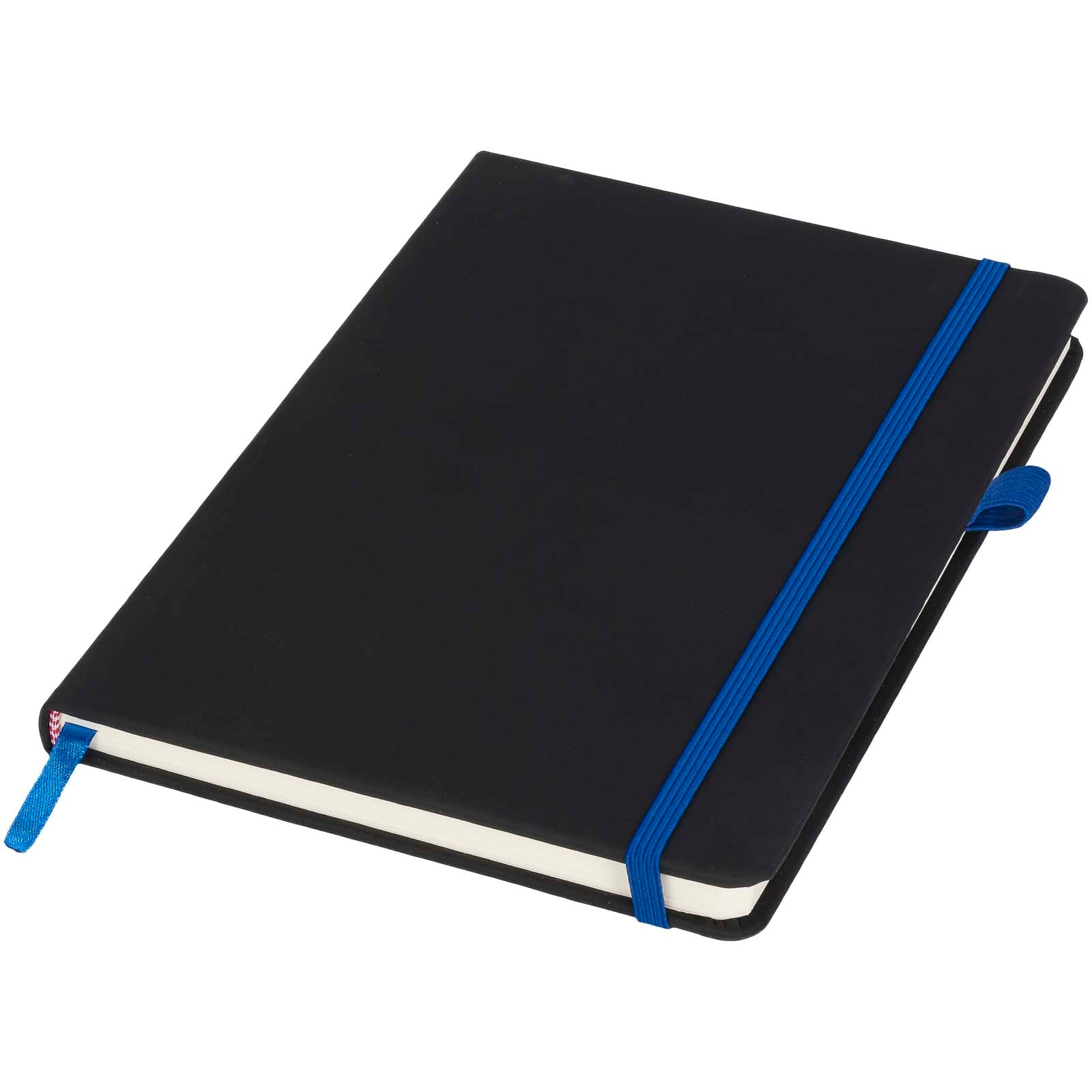 Noir A5 Notizbuch – Schwarz und Blau