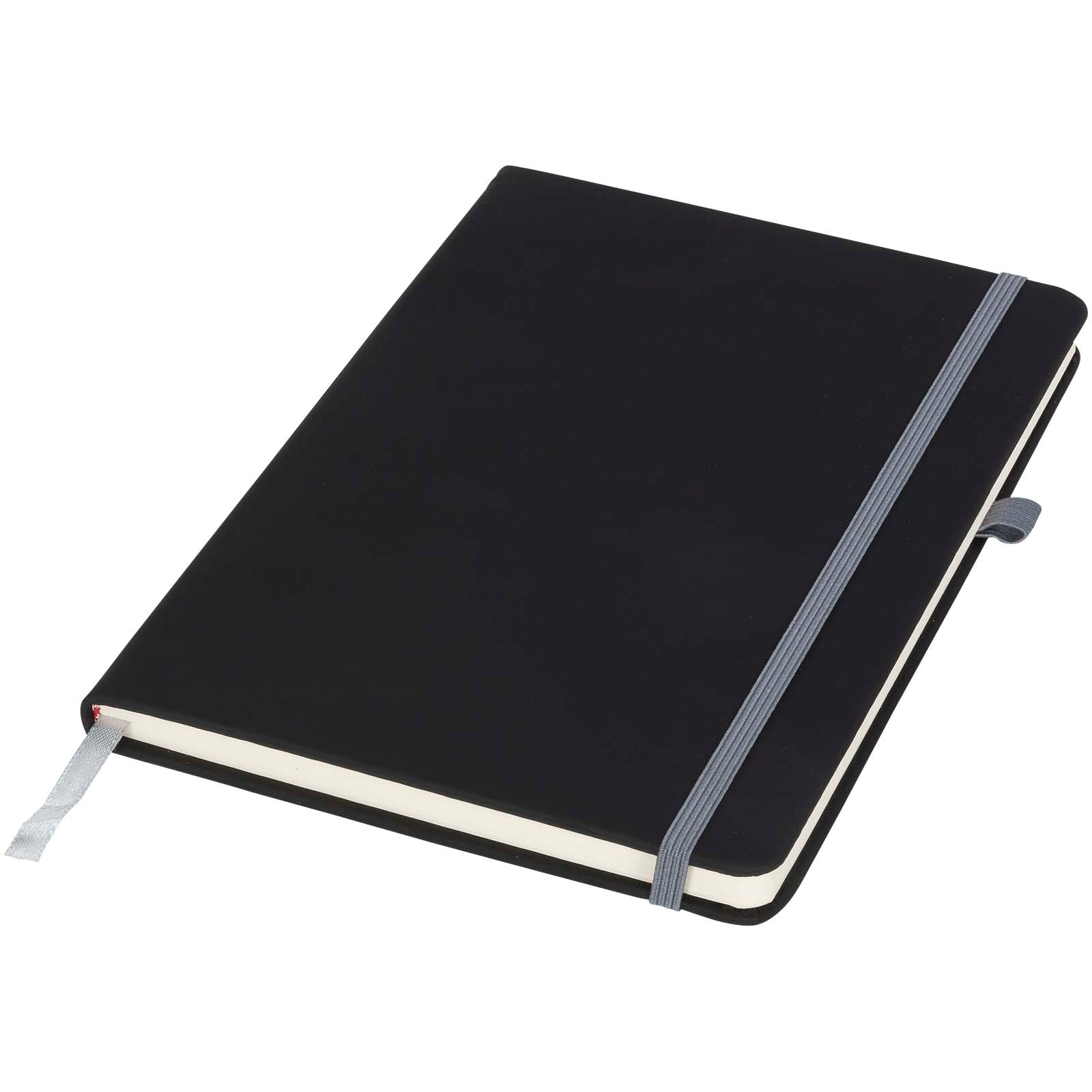 Noir A5 Notizbuch – Schwarz und Grau