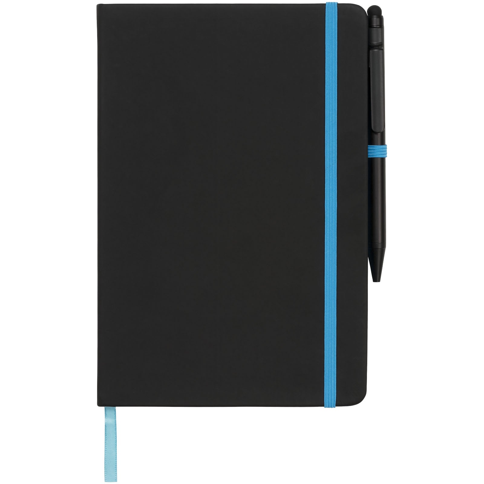 Noir Edge A5 Notizbuch mit farbigem Rand