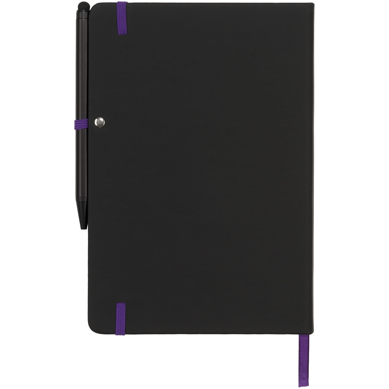 Noir Edge A5 Notizbuch mit farbigem Rand