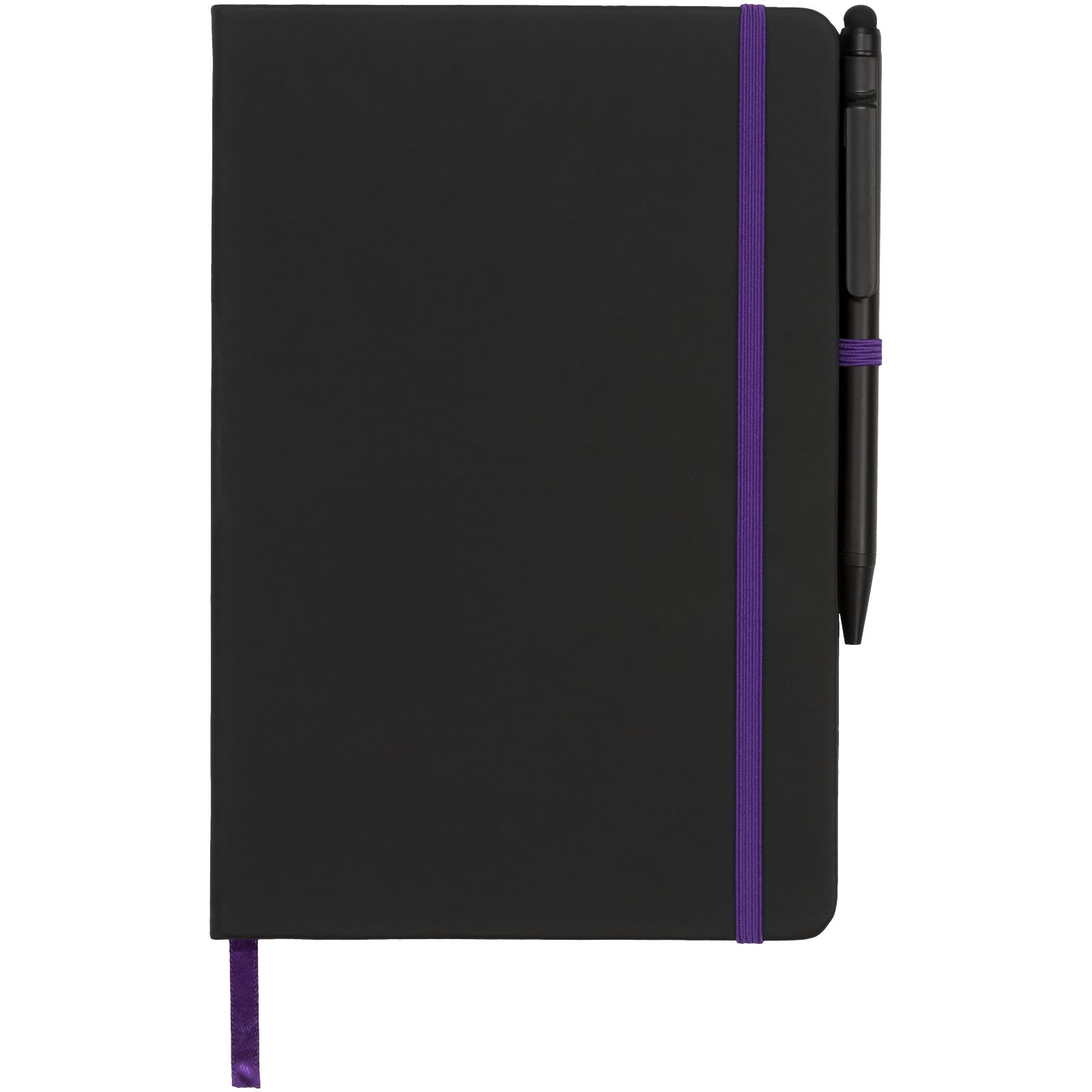 Noir Edge A5 Notizbuch mit farbigem Rand
